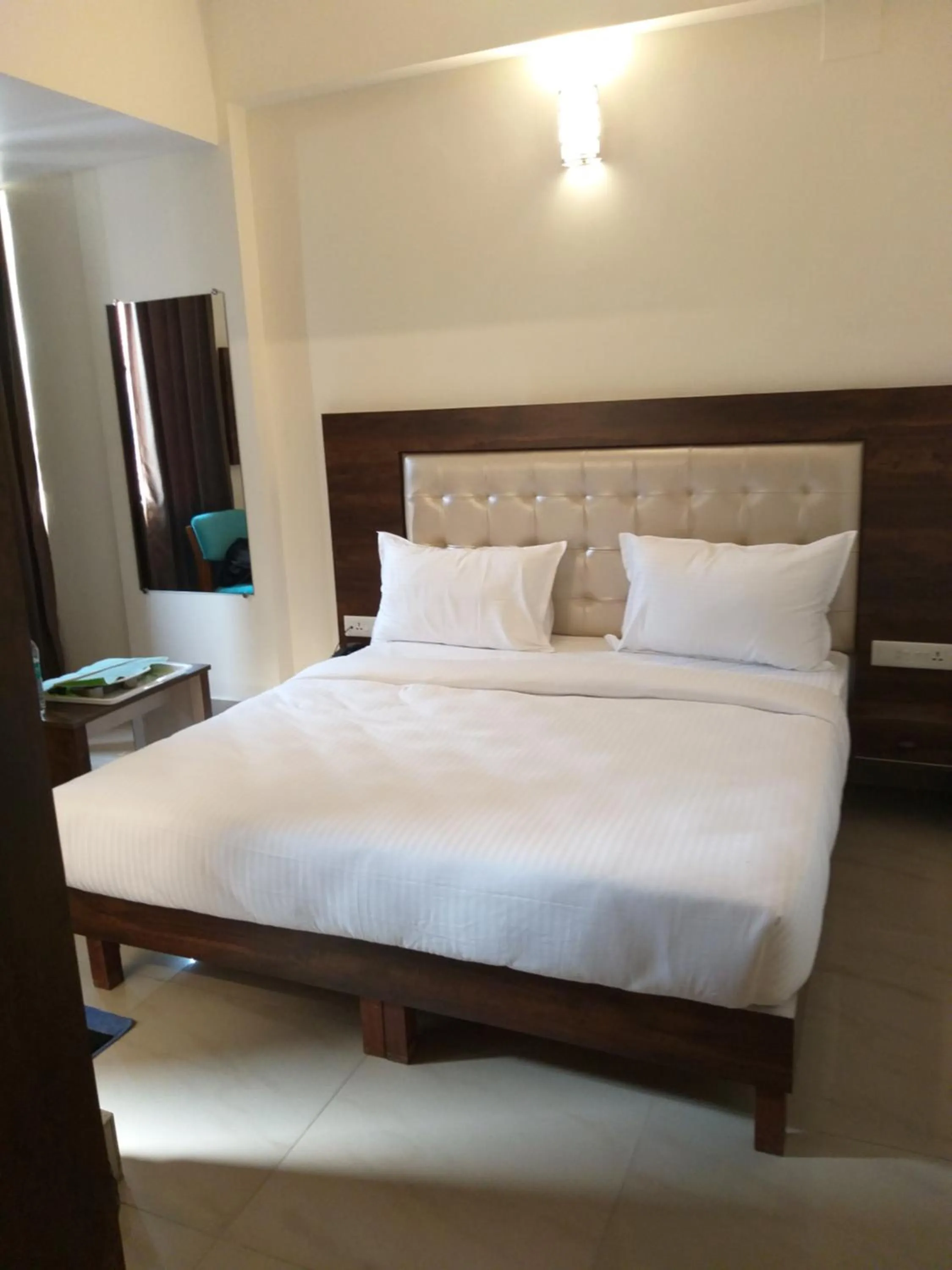 Bed in ADVAITHA RESIDENCY