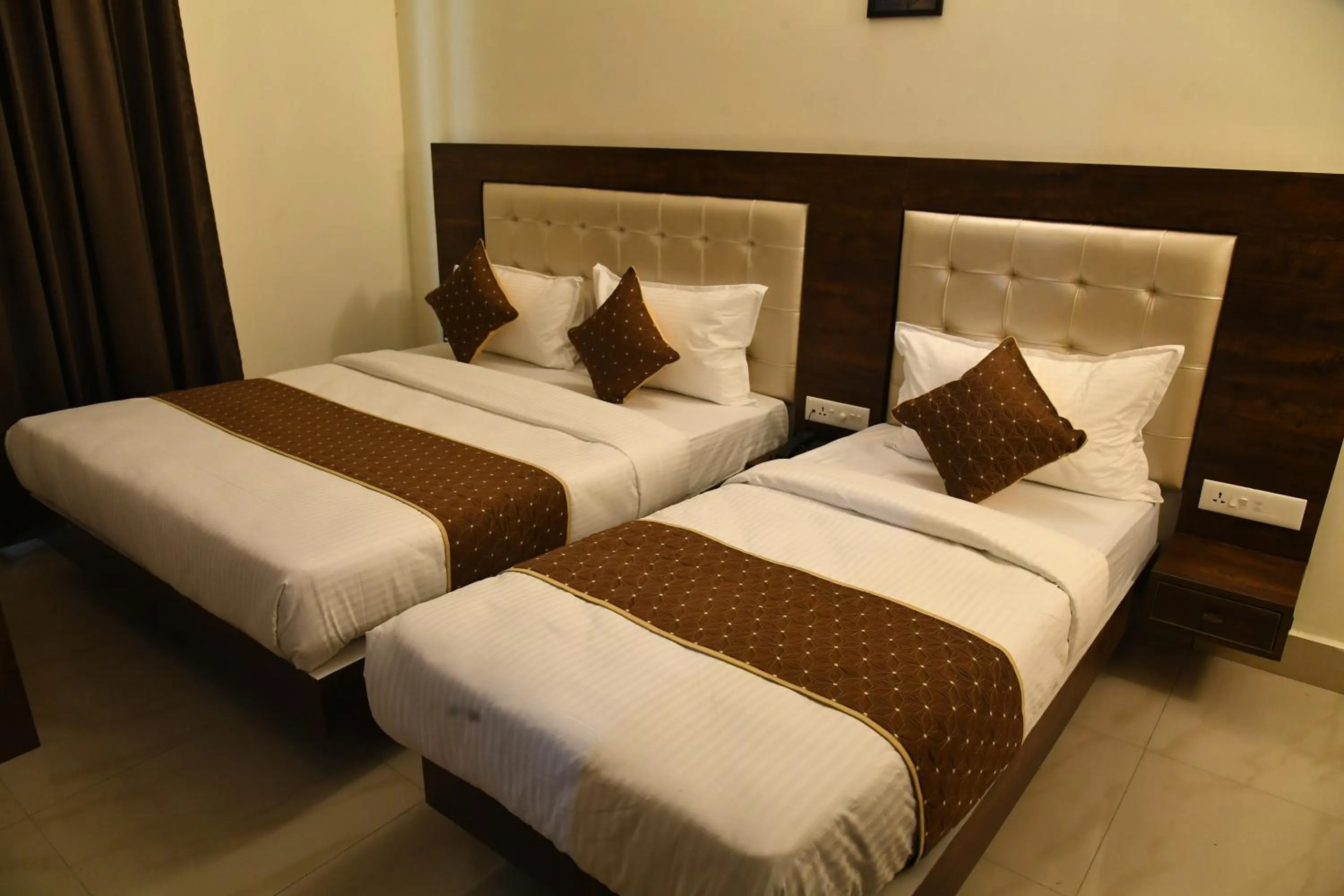 Bed in ADVAITHA RESIDENCY