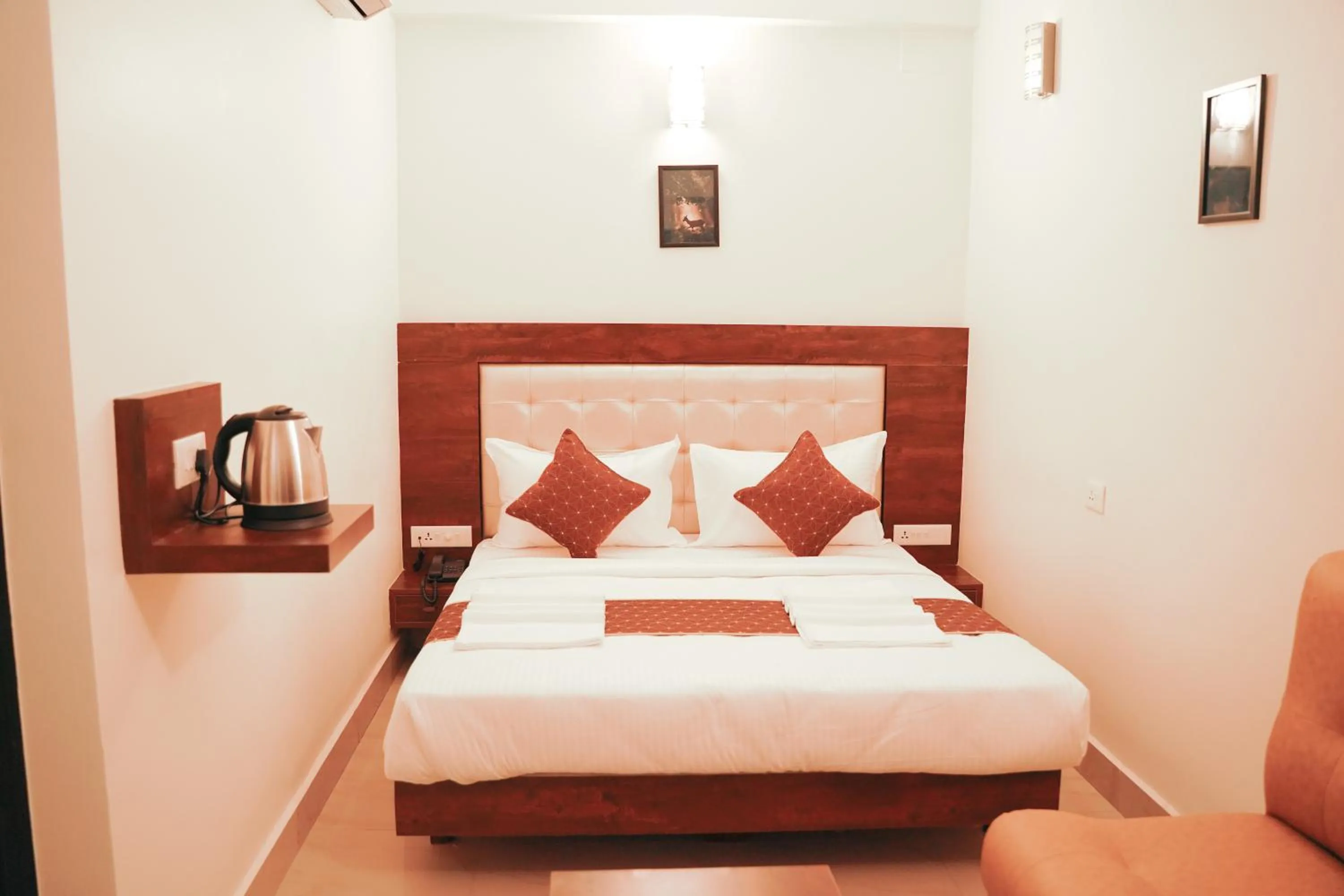 Bed in ADVAITHA RESIDENCY