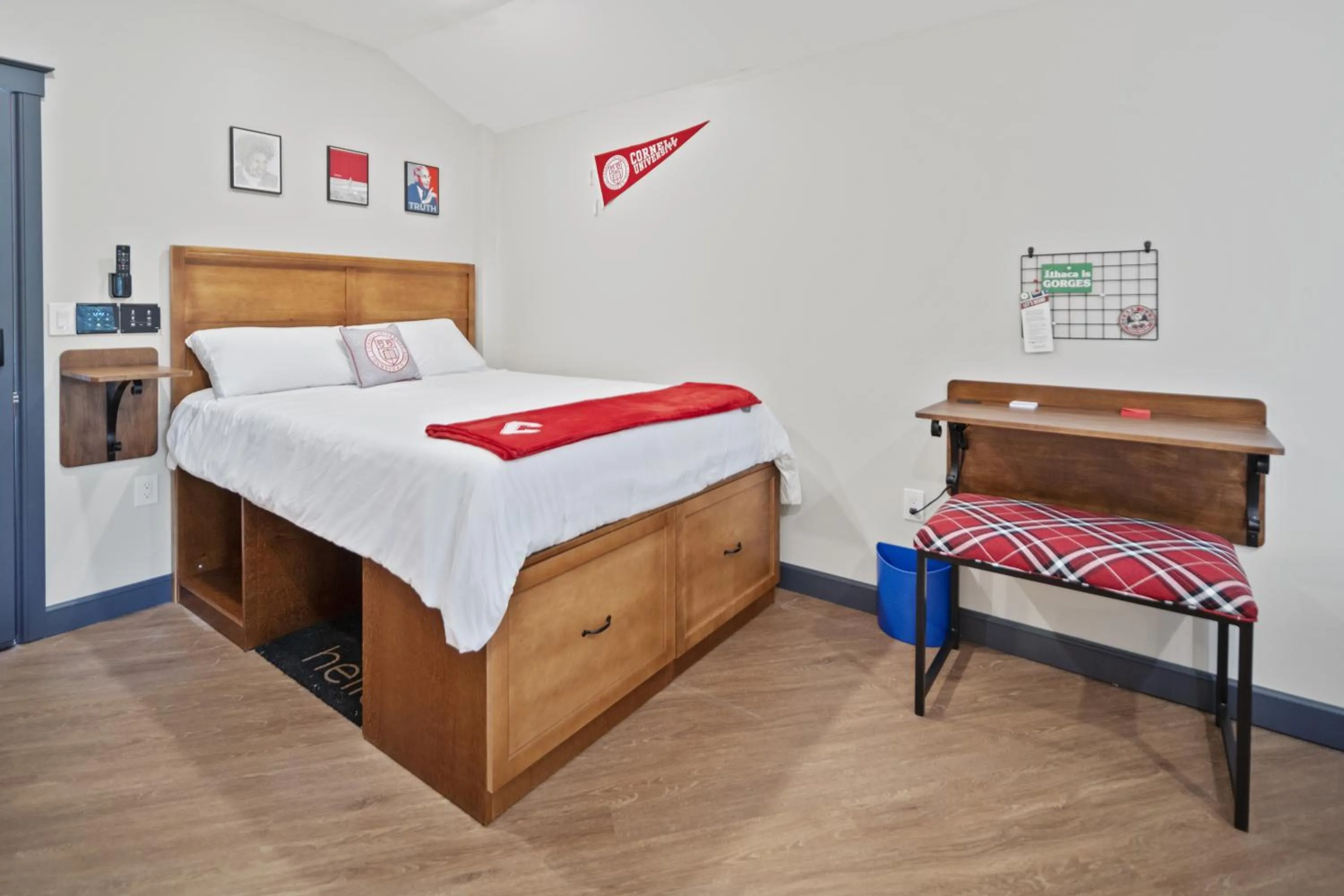 Bed in The Dorm Hotel