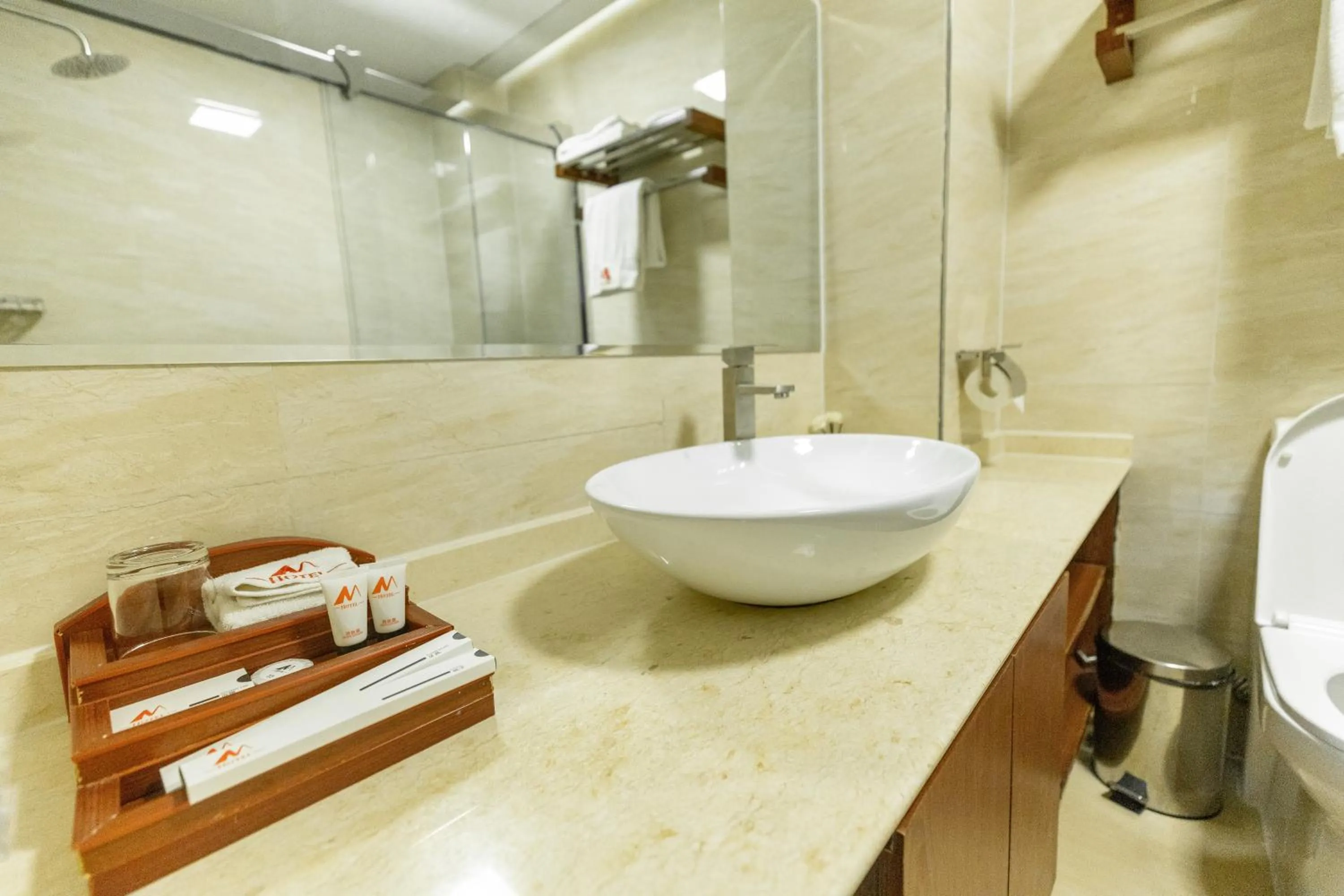 Toilet in M Hotel Kigali