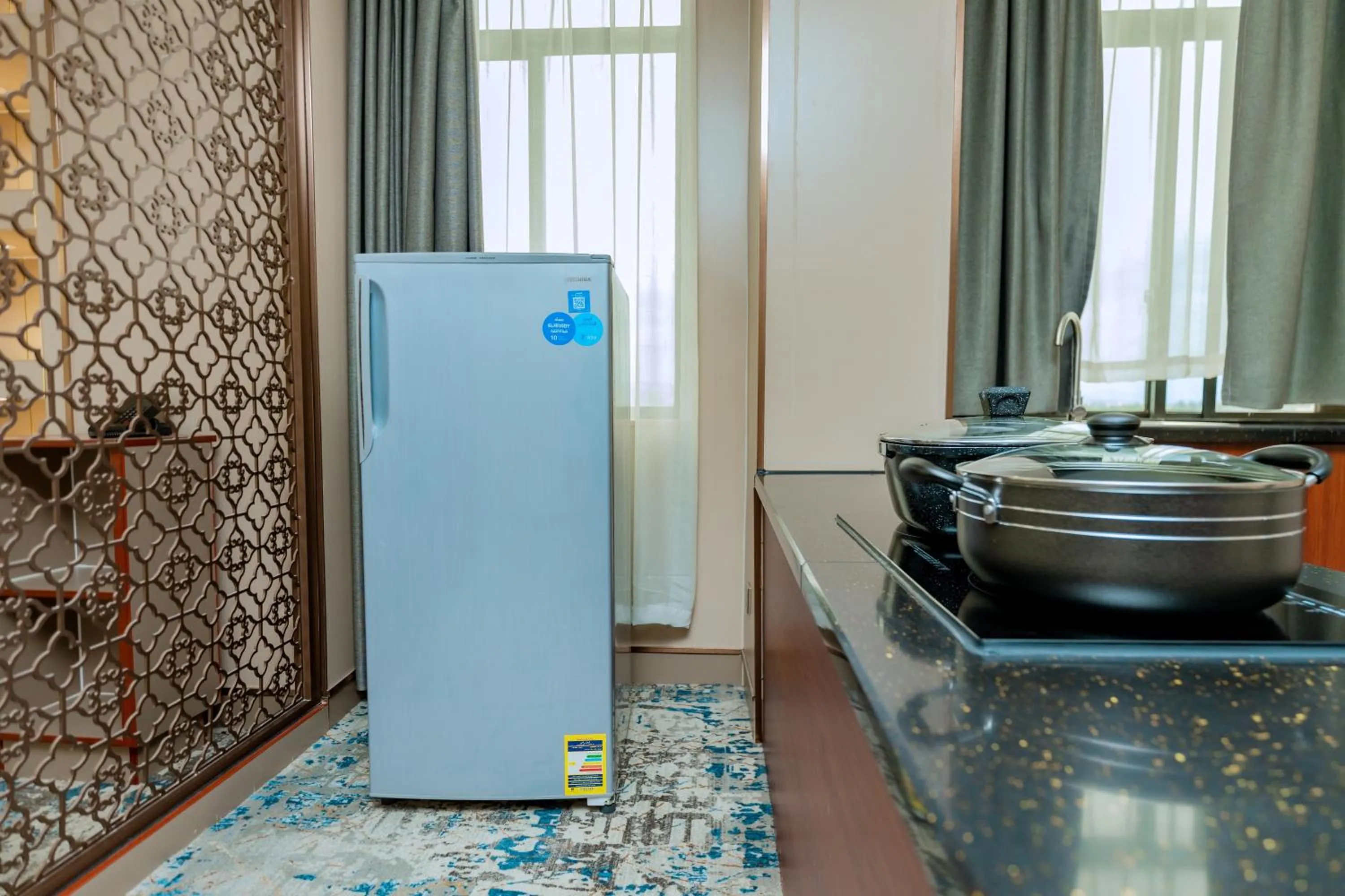 Kitchen or kitchenette in M Hotel Kigali