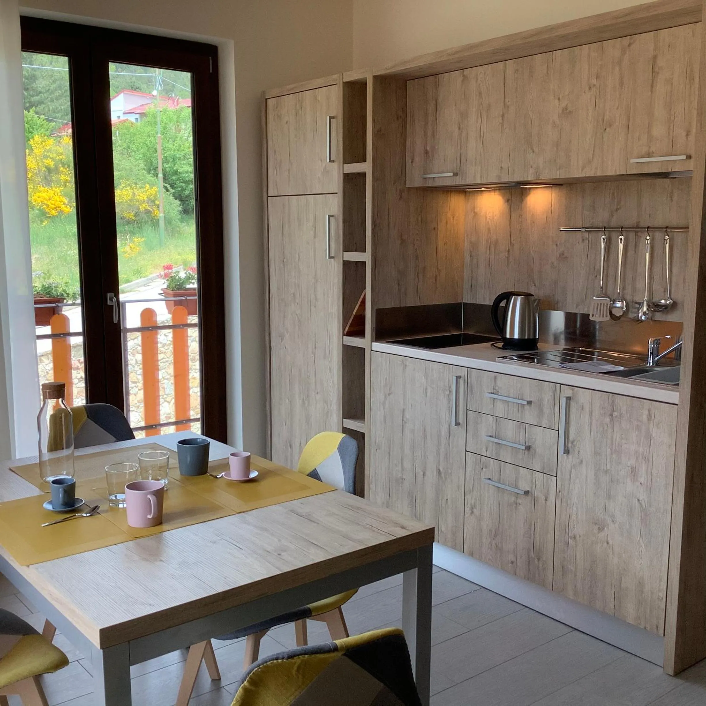 Kitchen or kitchenette in Arvo Residence Sila Lorica