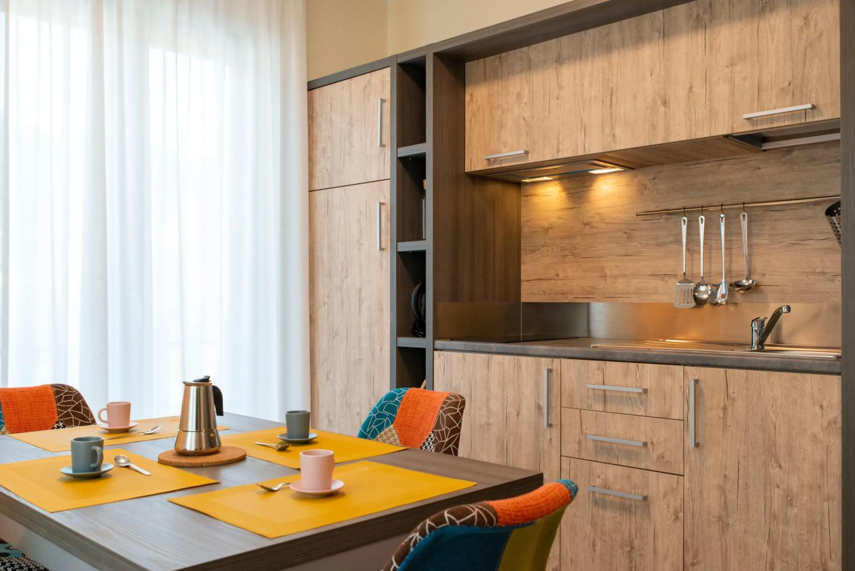 Kitchen or kitchenette in Arvo Residence Sila Lorica