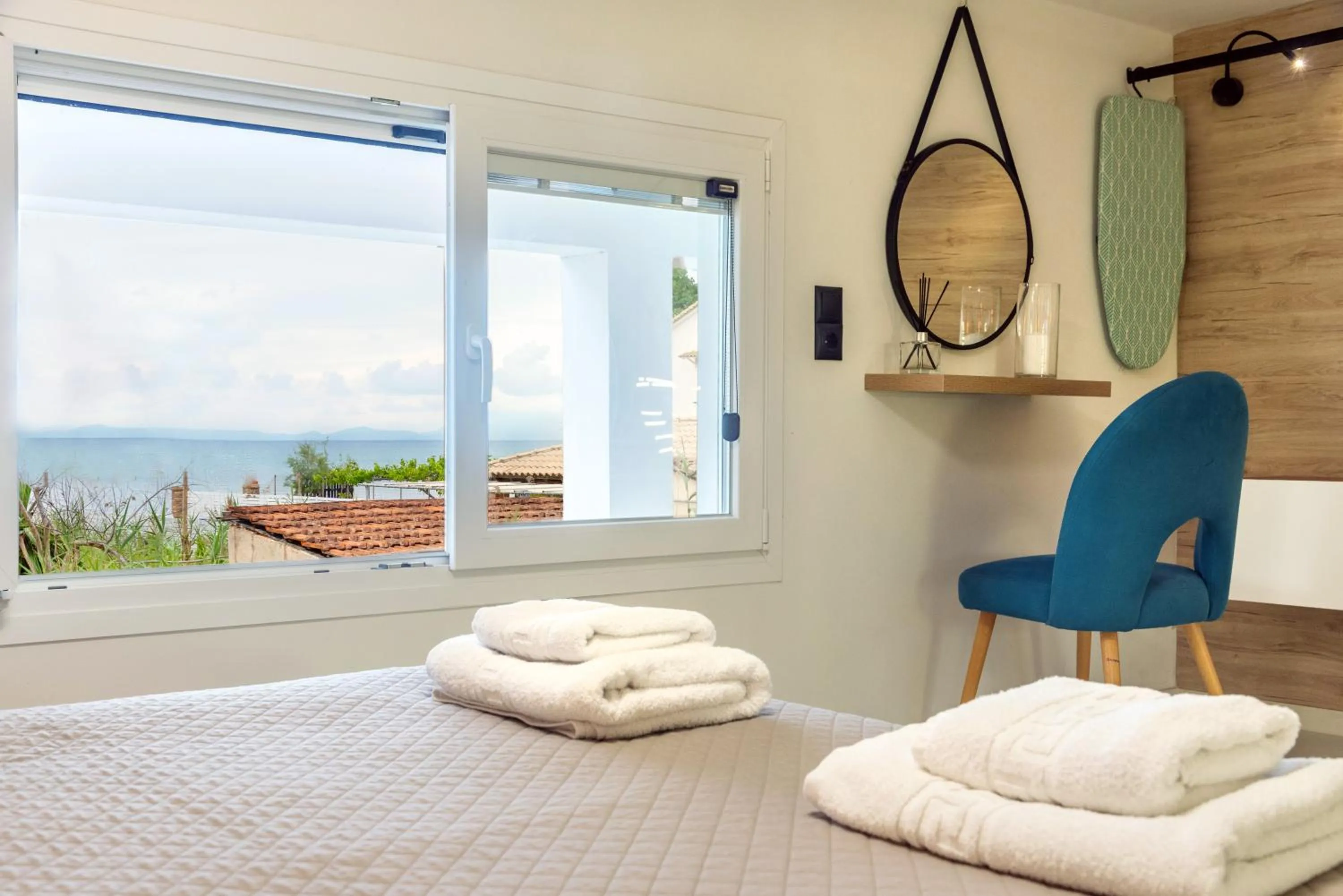 Sea view in Victoria's Suites Corfu