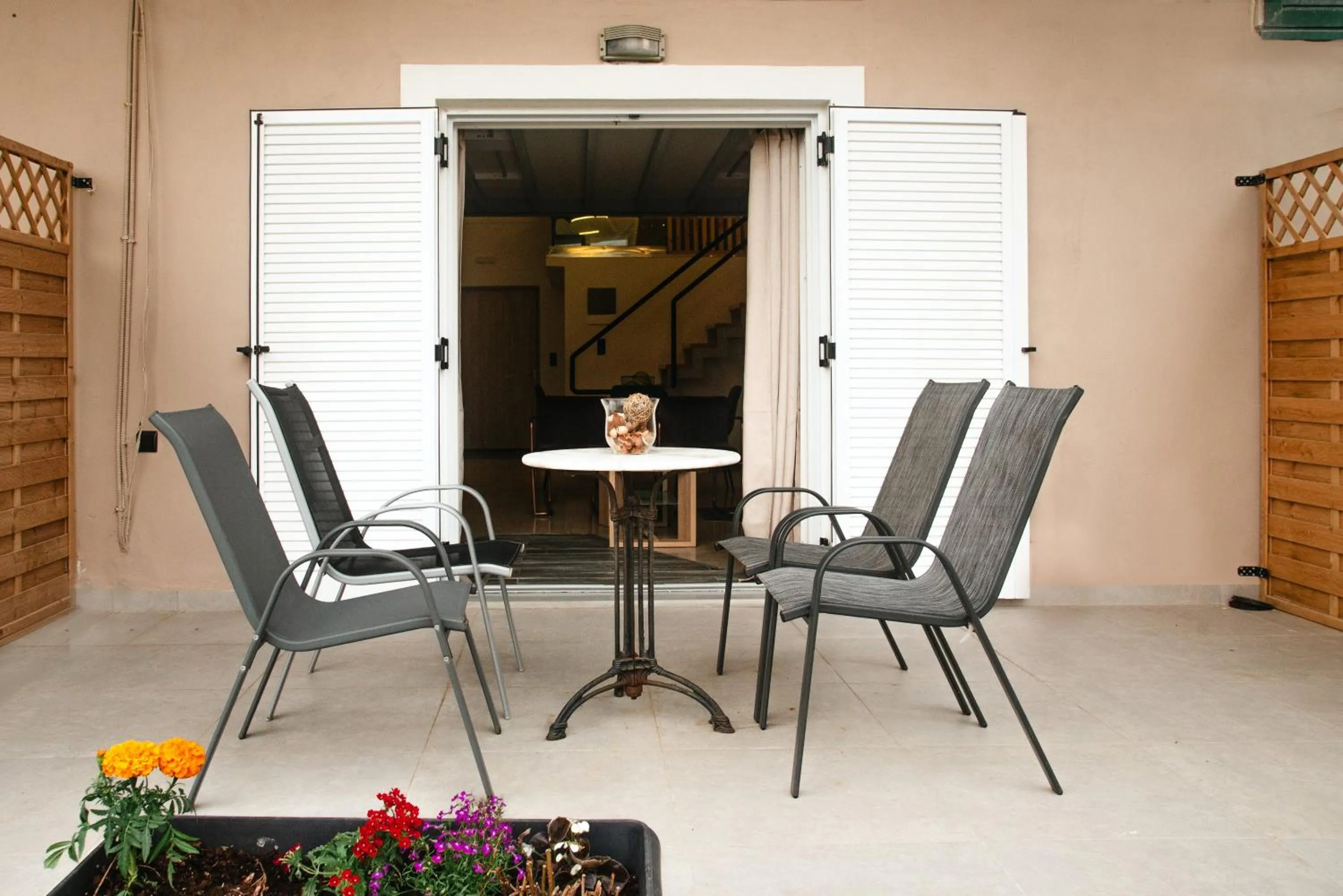 Balcony/Terrace in Victoria's Suites Corfu