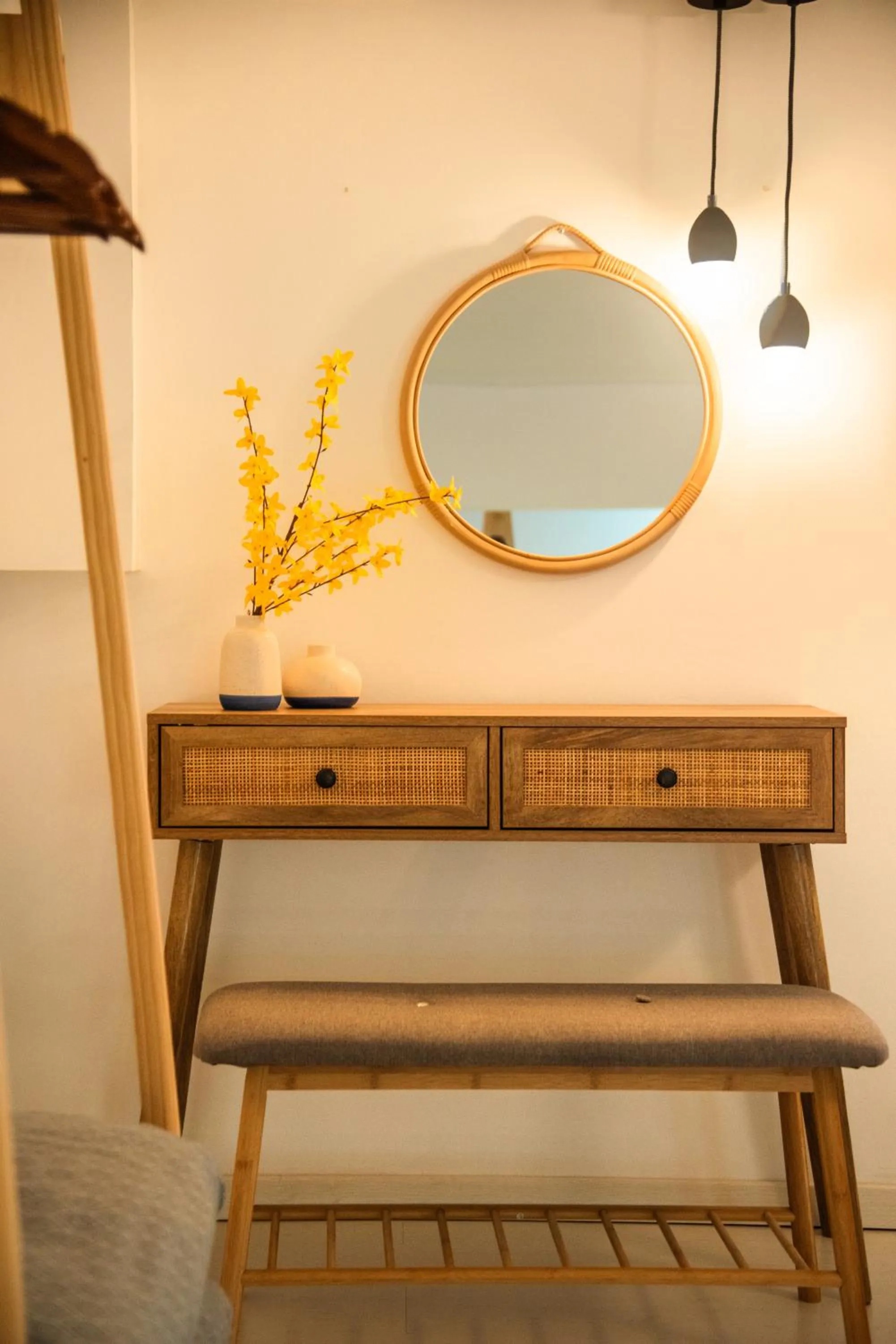 Decorative detail in Victoria's Suites Corfu