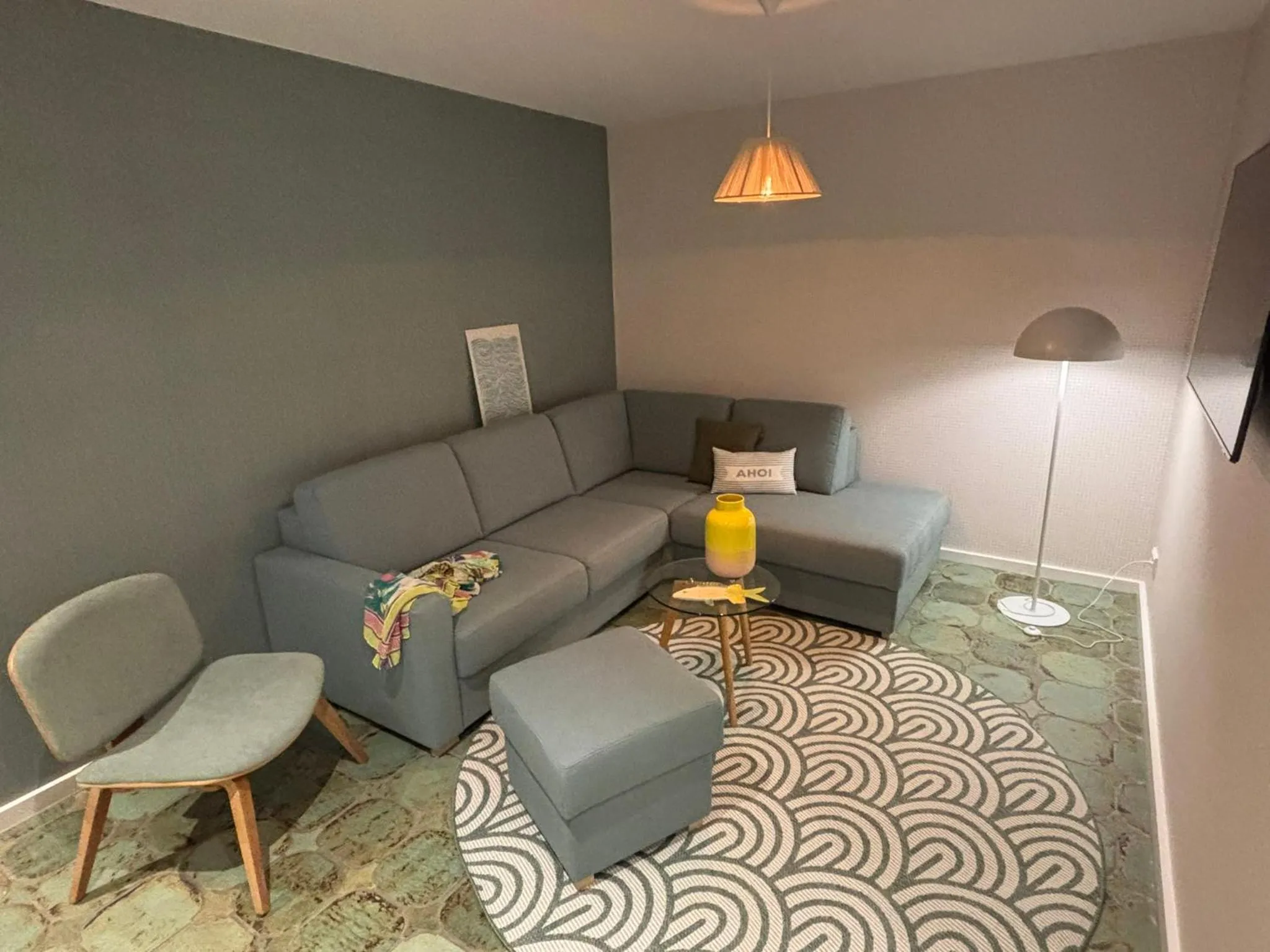 Living room in Hotel Strandhus