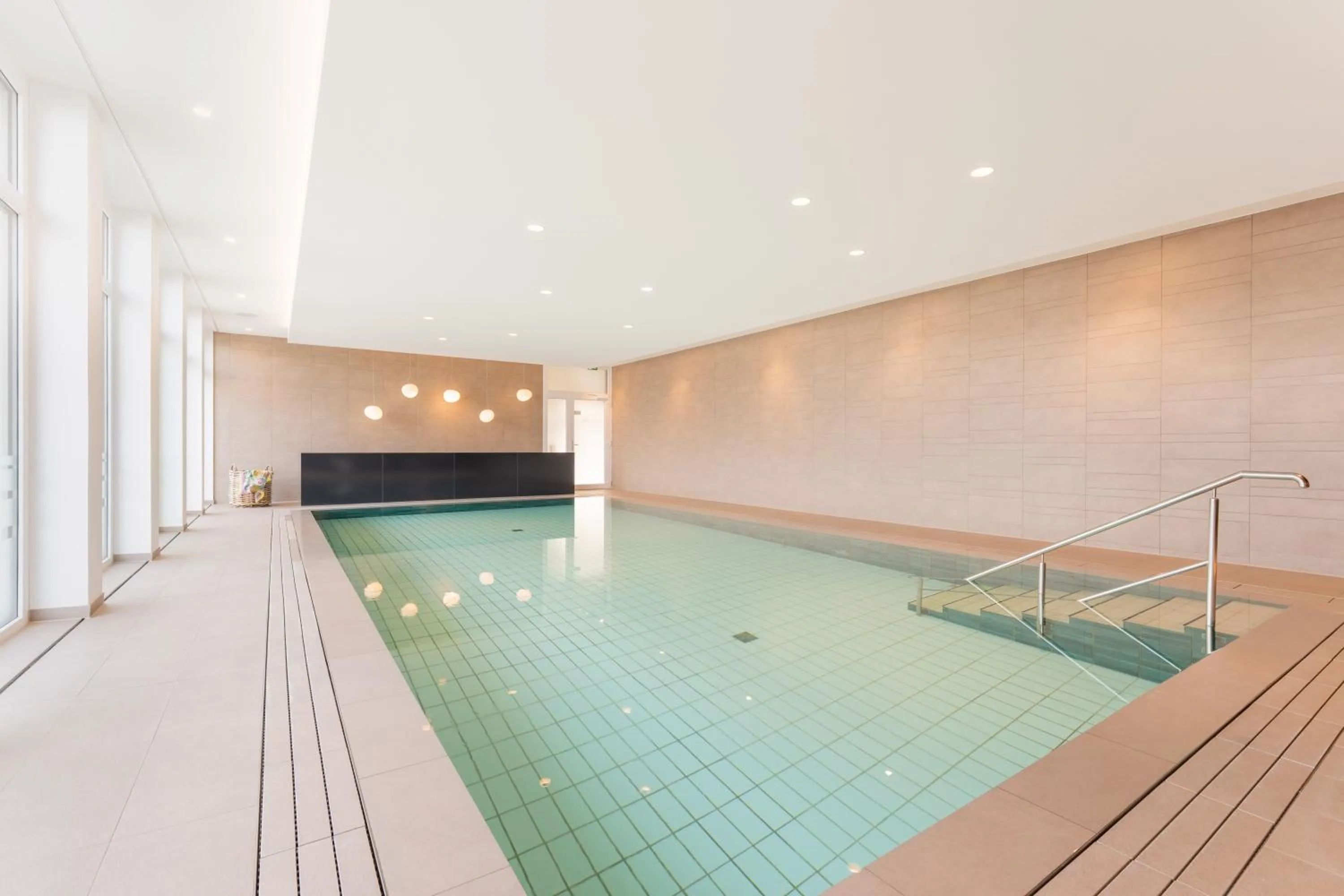 Swimming pool in Hotel Strandhus