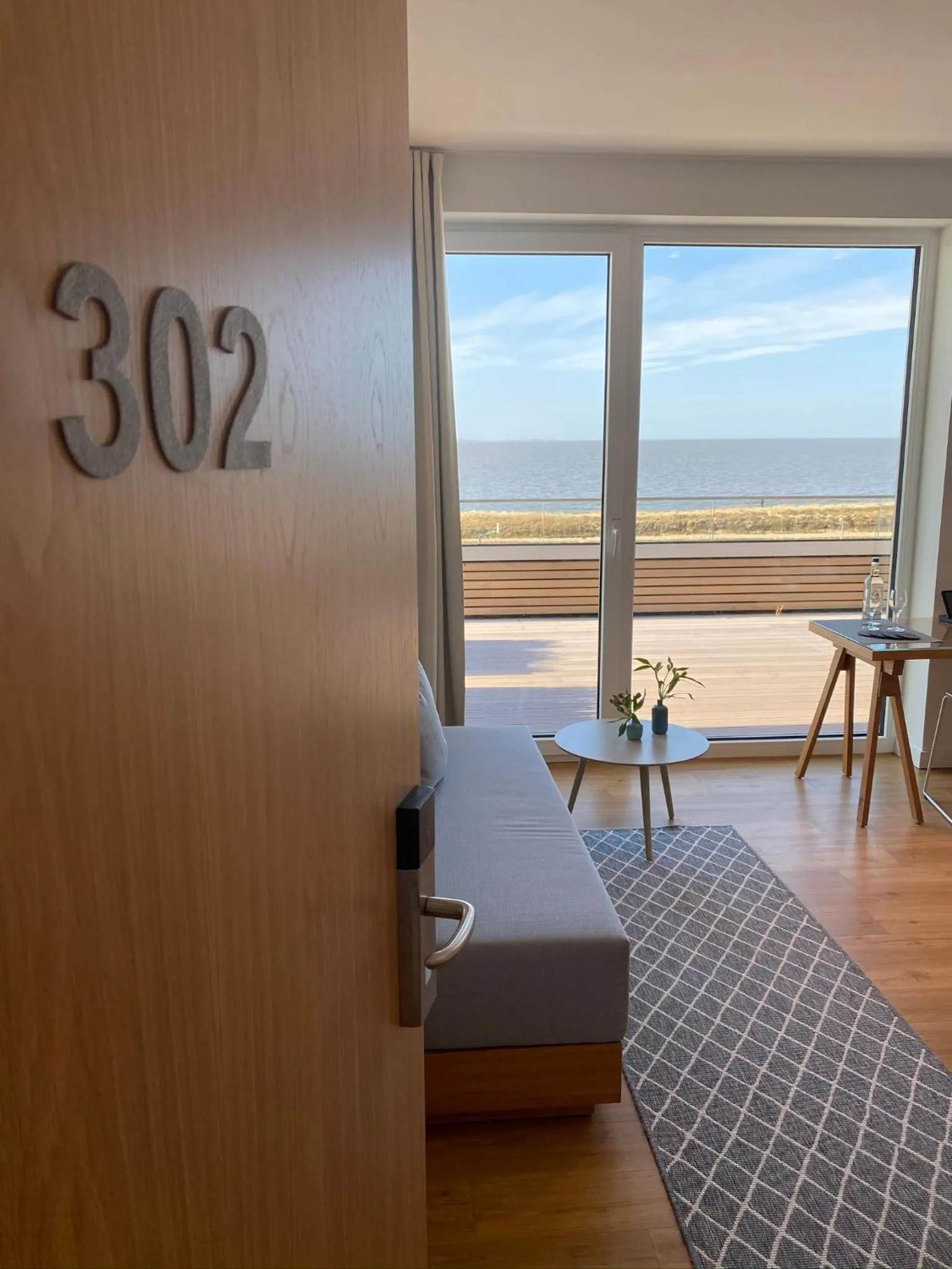 Sea view in Hotel Strandhus
