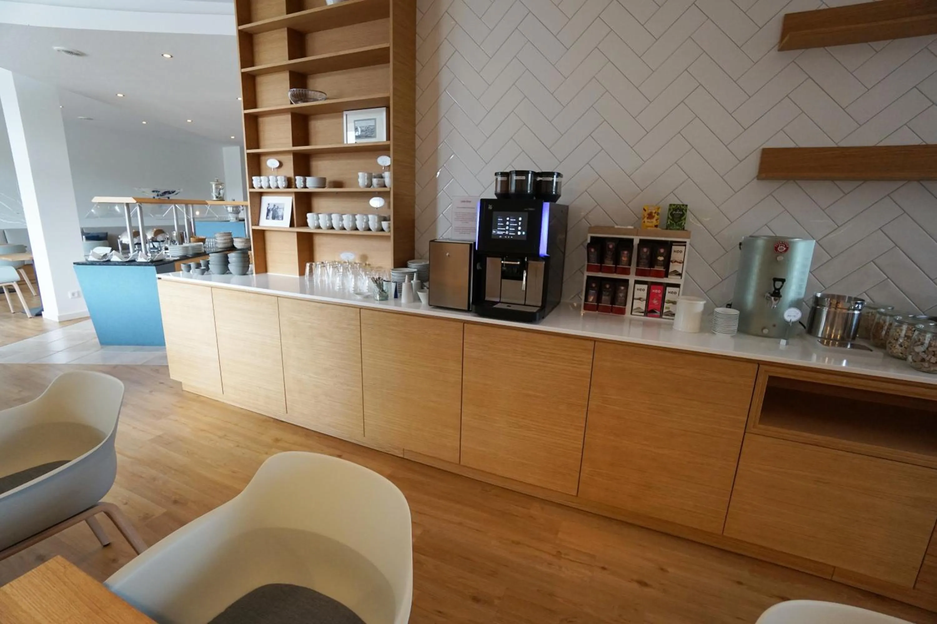 Buffet breakfast in Hotel Strandhus