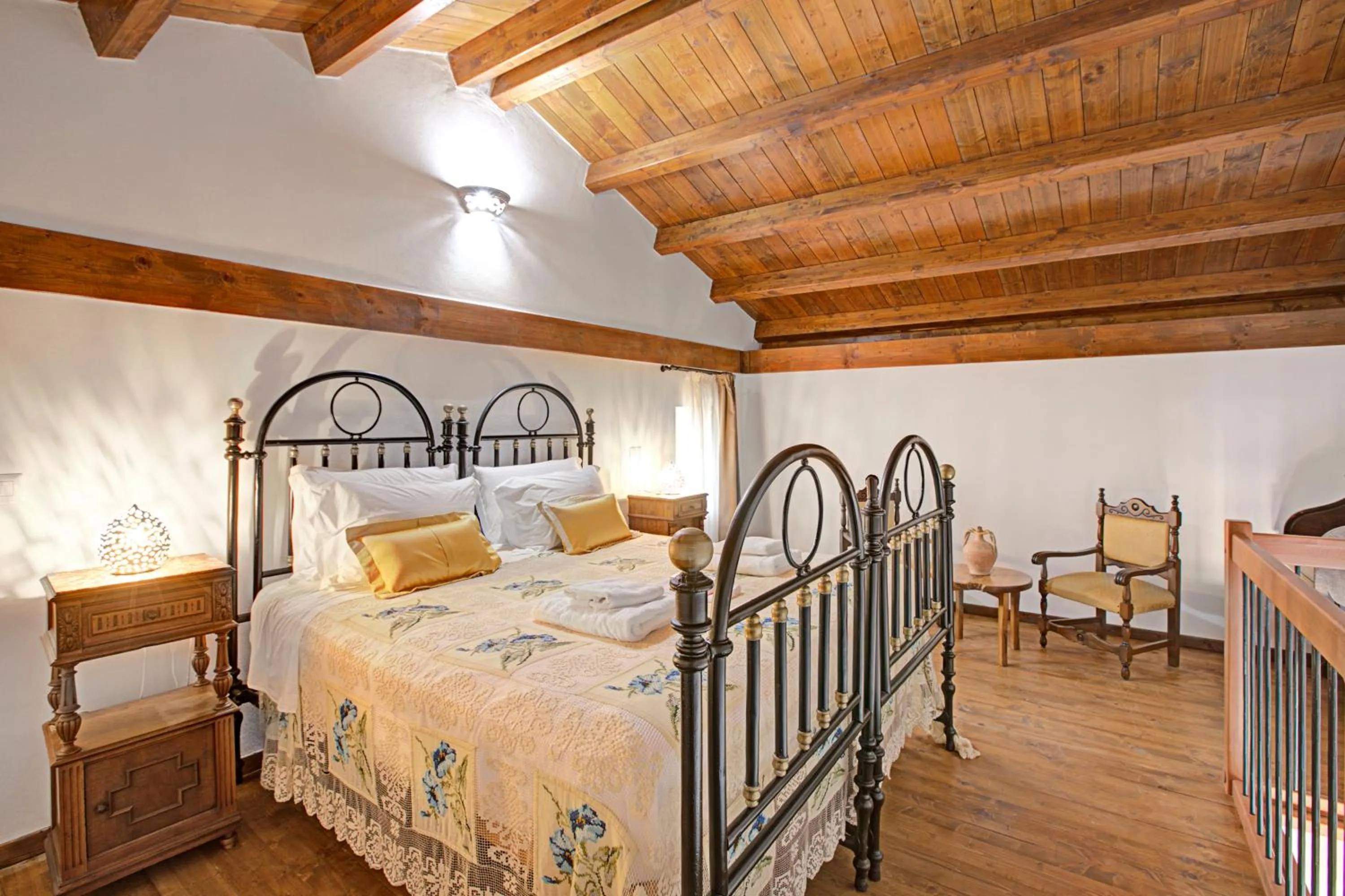 Double Room with Terrace in Masseria Antoglia