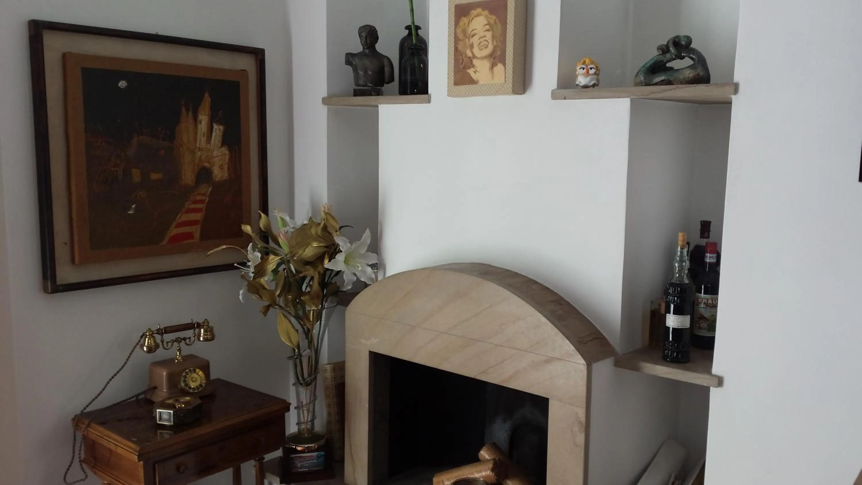 Living room in St. John Villa