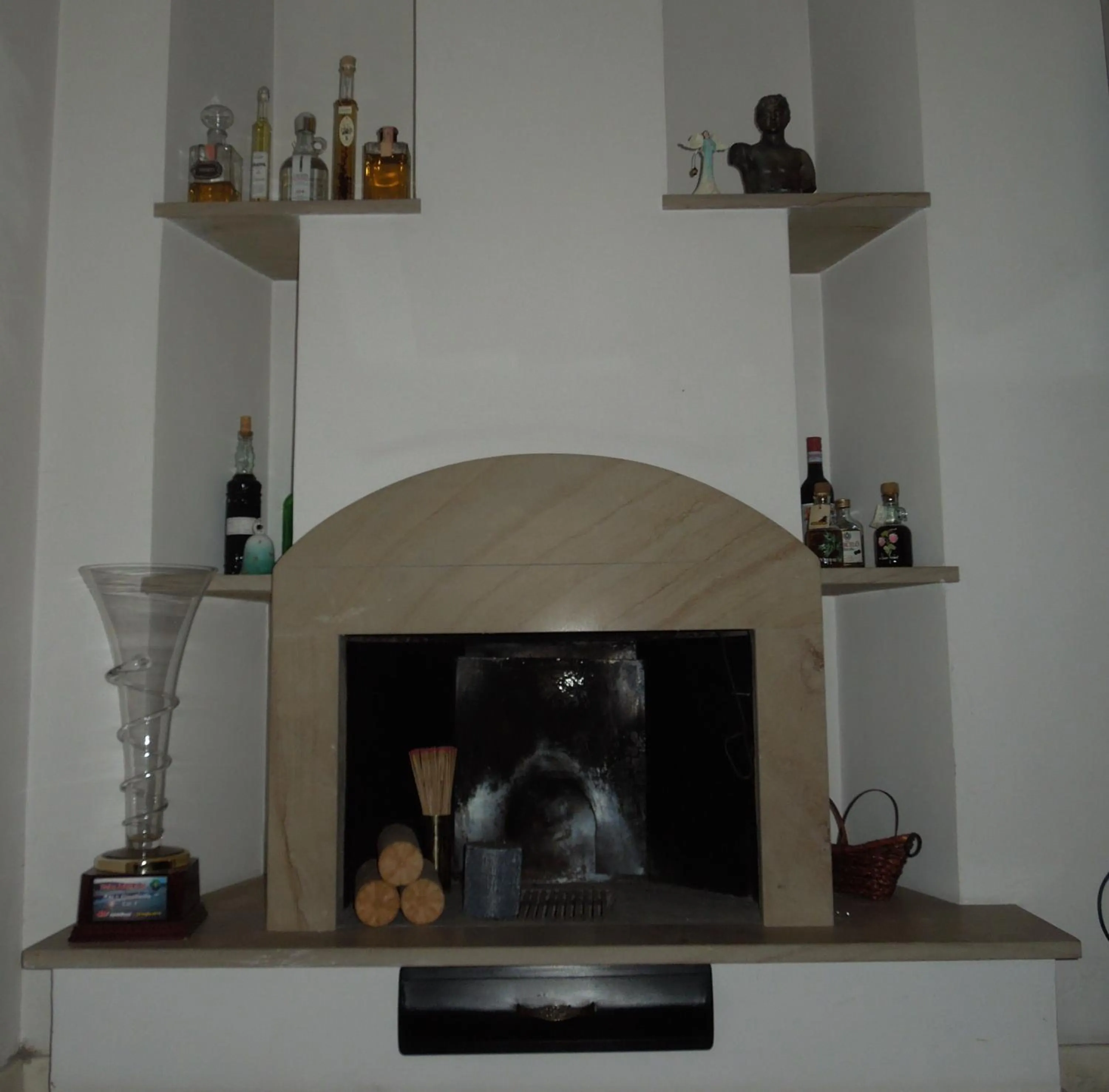 Decorative detail in St. John Villa