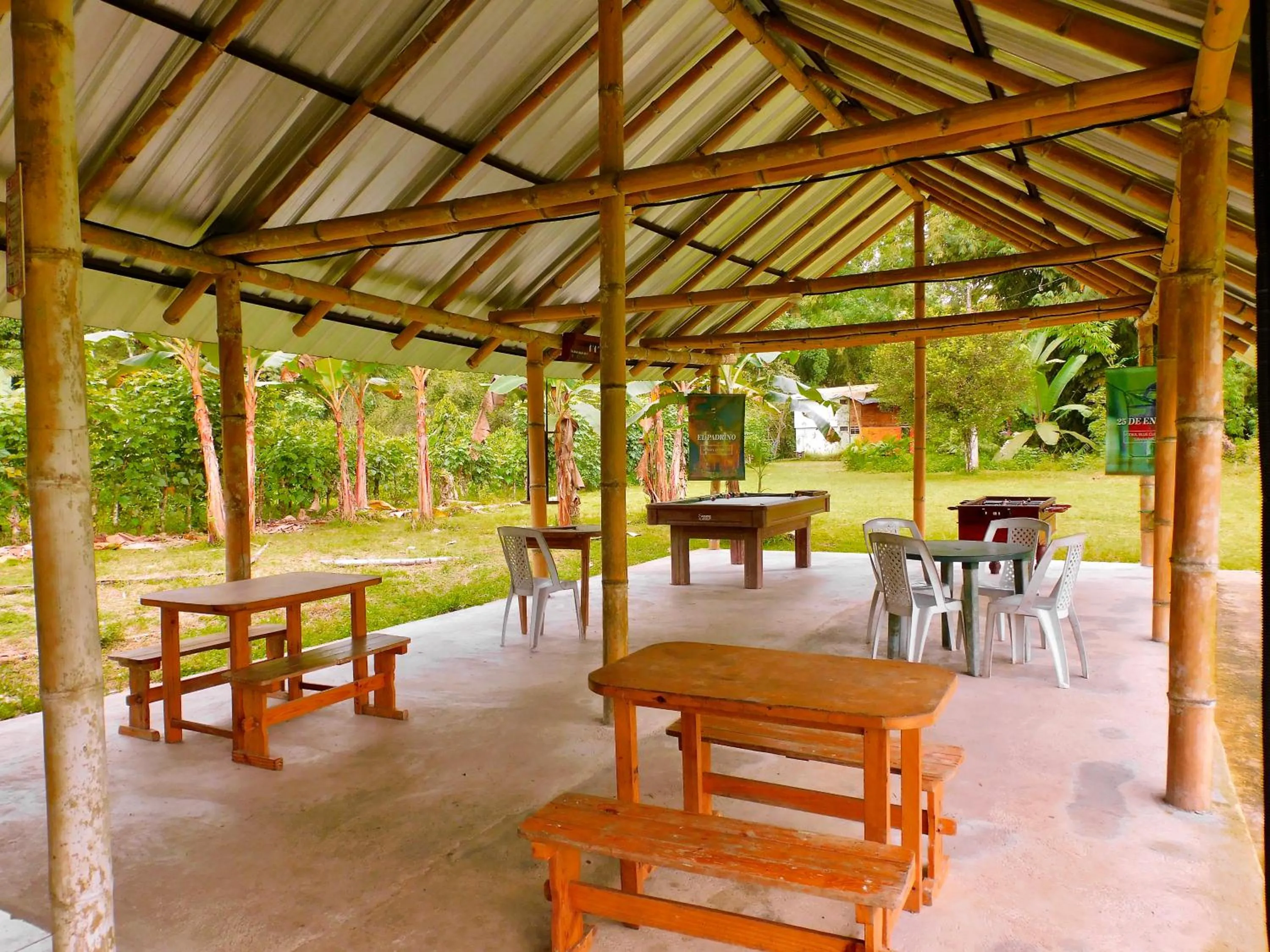 Patio in Puerto Quito Lodge - Las Iguanas