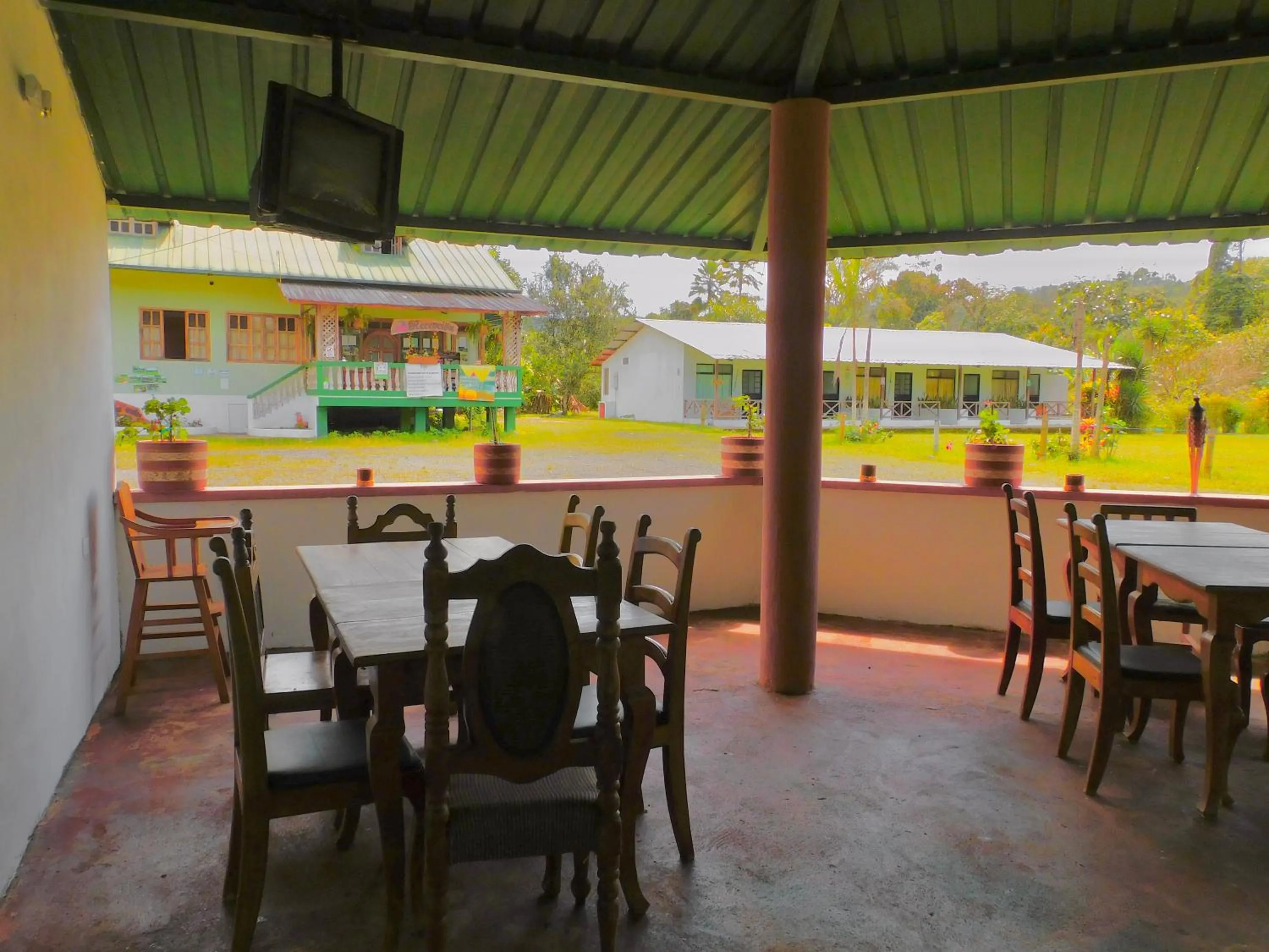 Patio in Puerto Quito Lodge - Las Iguanas