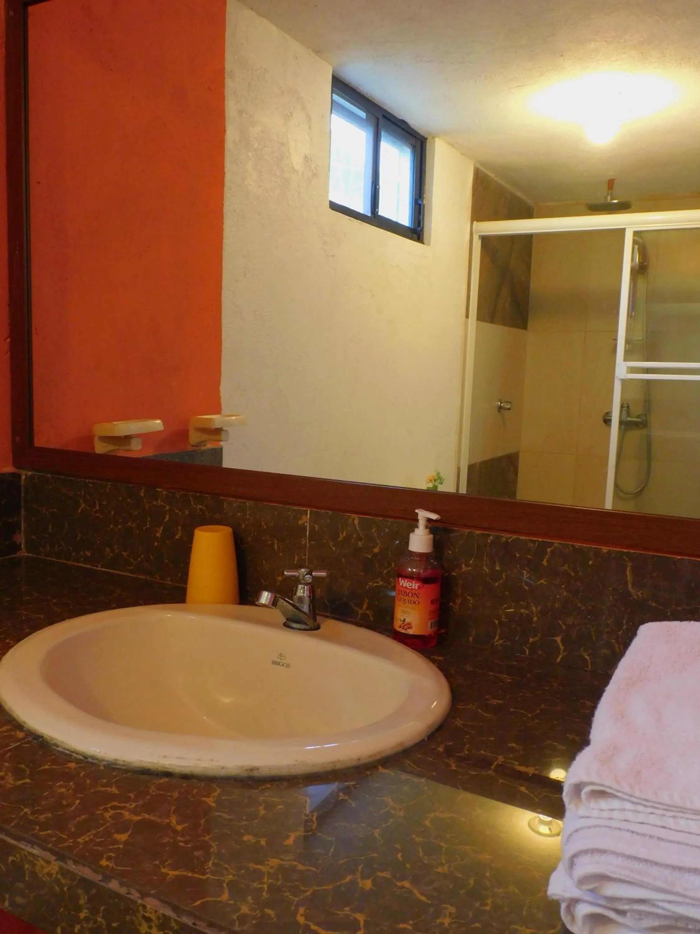 Bathroom in Puerto Quito Lodge