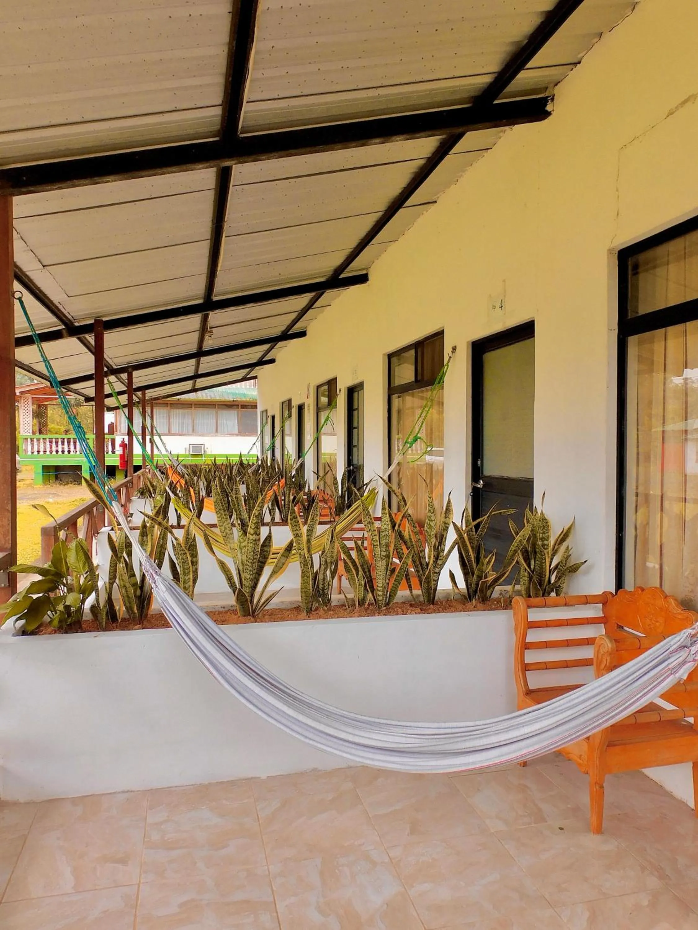 Patio in Puerto Quito Lodge - Las Iguanas