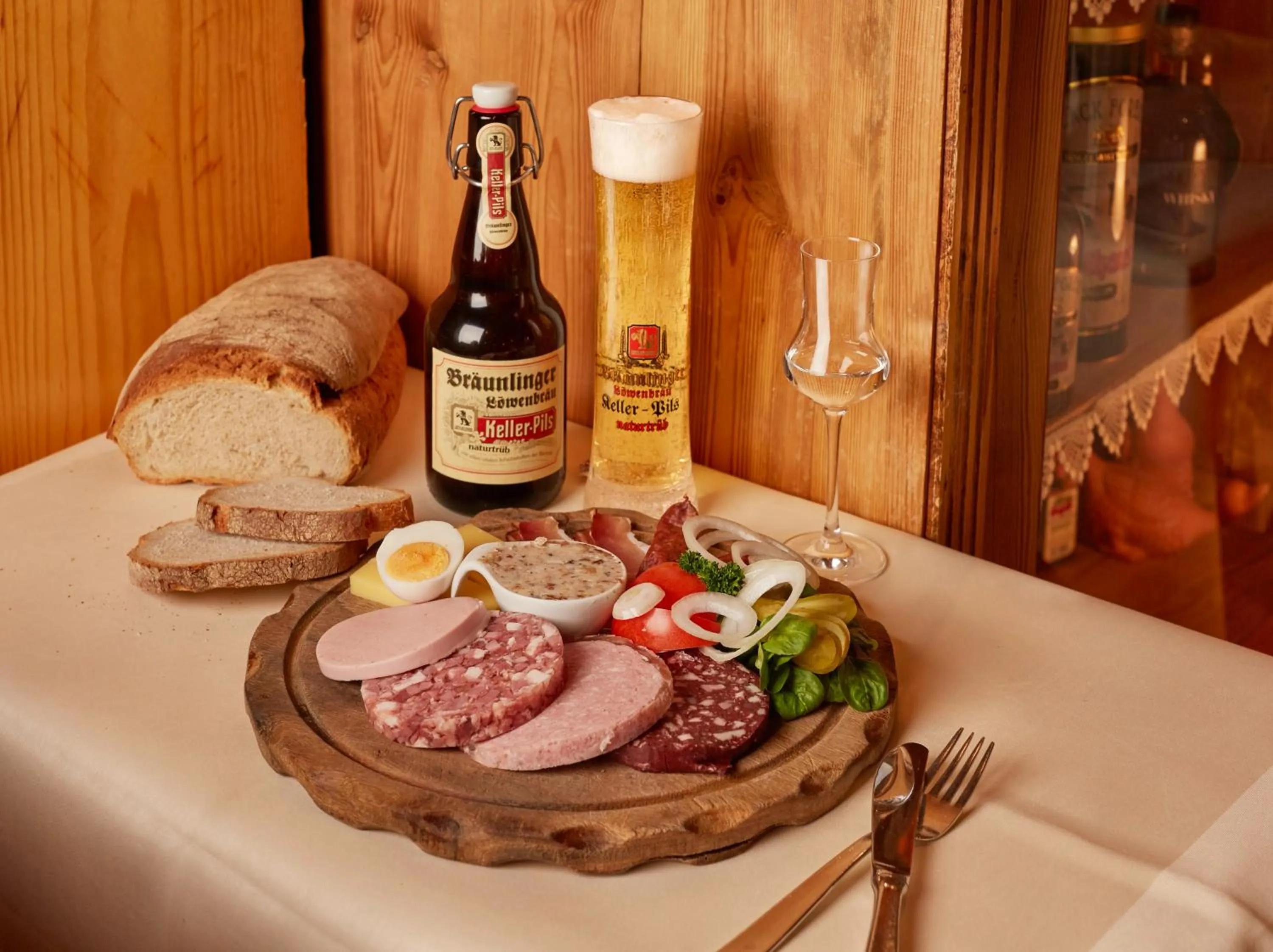 Dinner in Hotel Restaurant Lindenhof