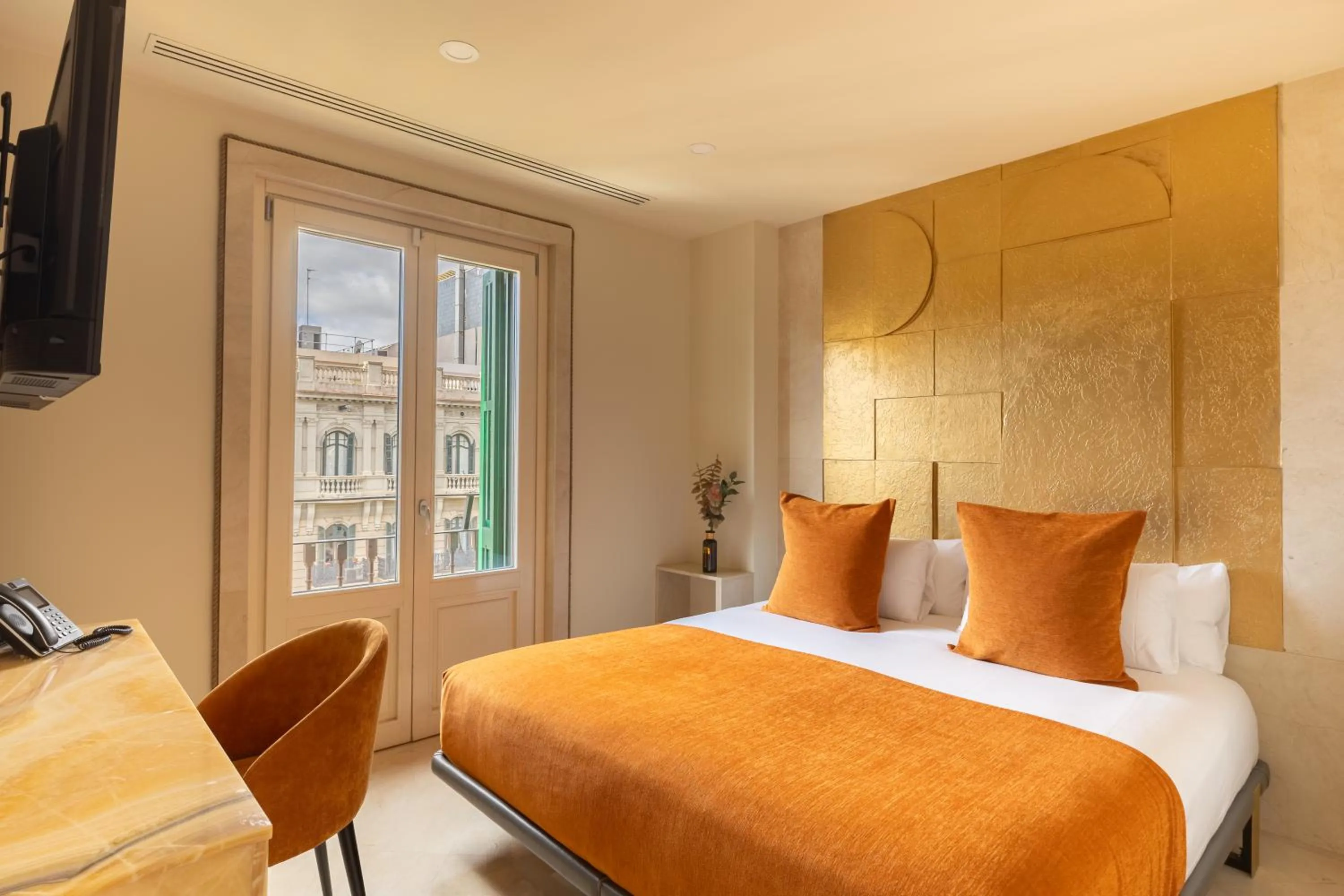 Bedroom, Bed in Cosmo Apartments Rambla Catalunya