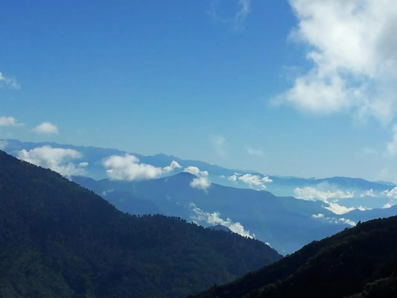 Mountain view in Salakha Homestay