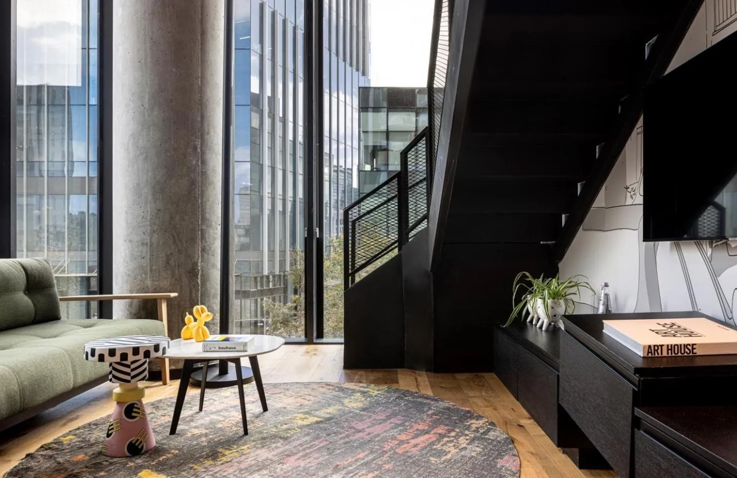 Living room in Play Midtown Hotel Tel Aviv