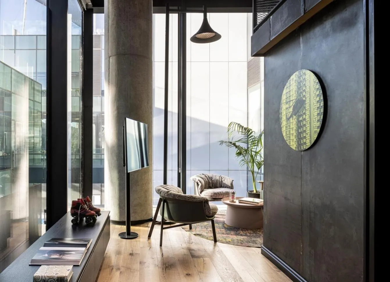 TV and multimedia in Play Midtown Hotel Tel Aviv