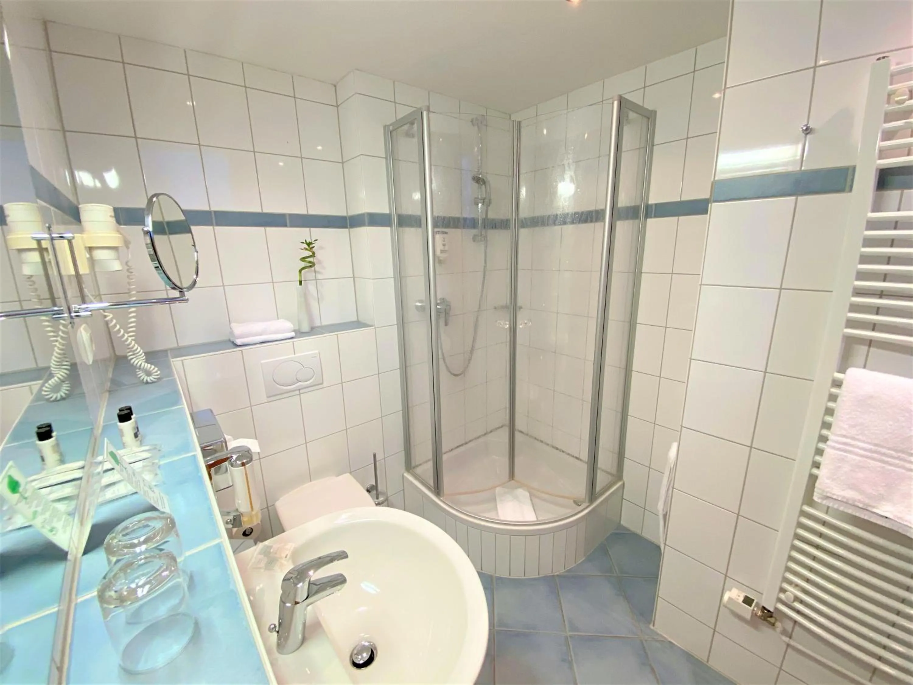 Bathroom in Hünerbein's Posthotel