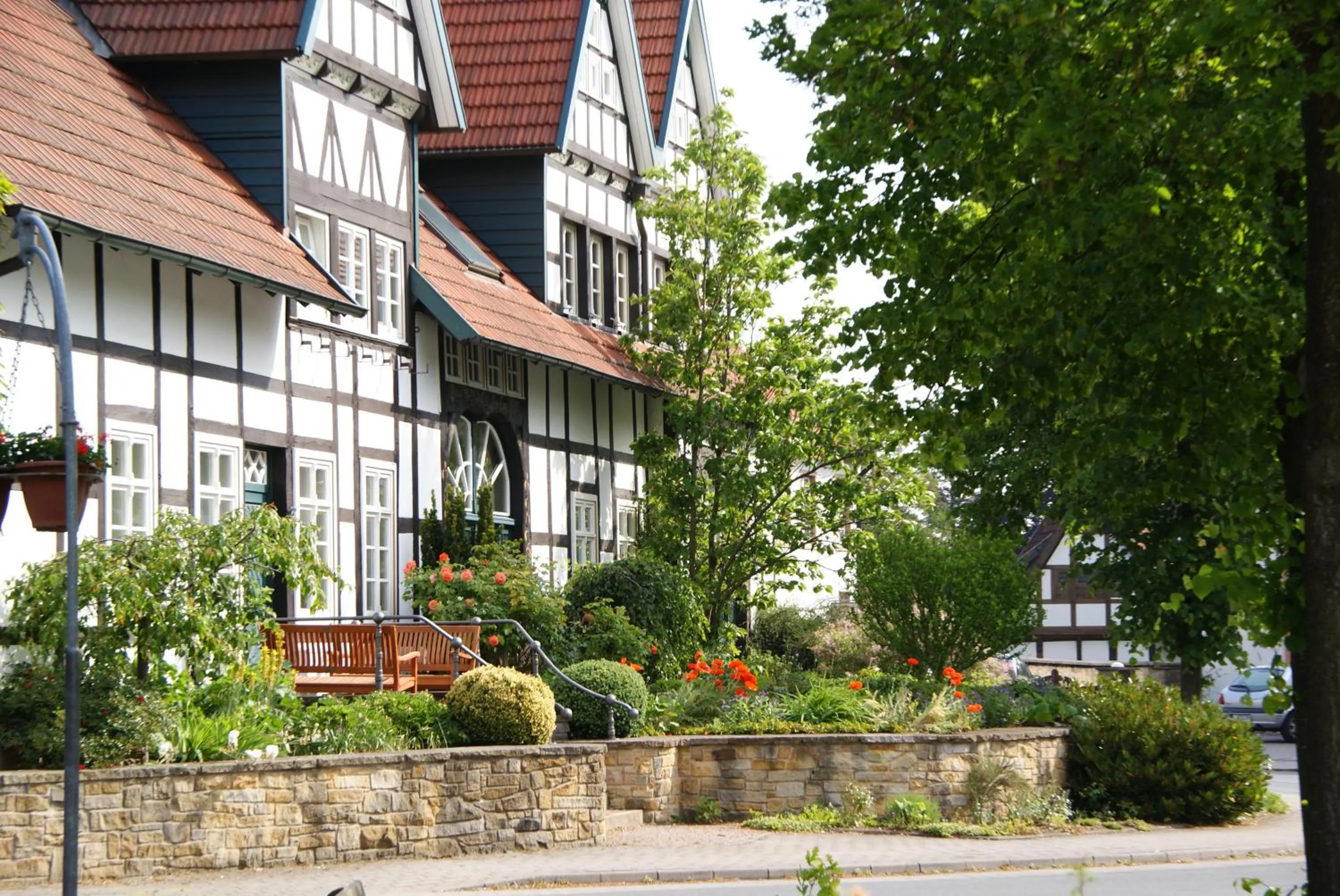 View (from property/room) in Hünerbein's Posthotel