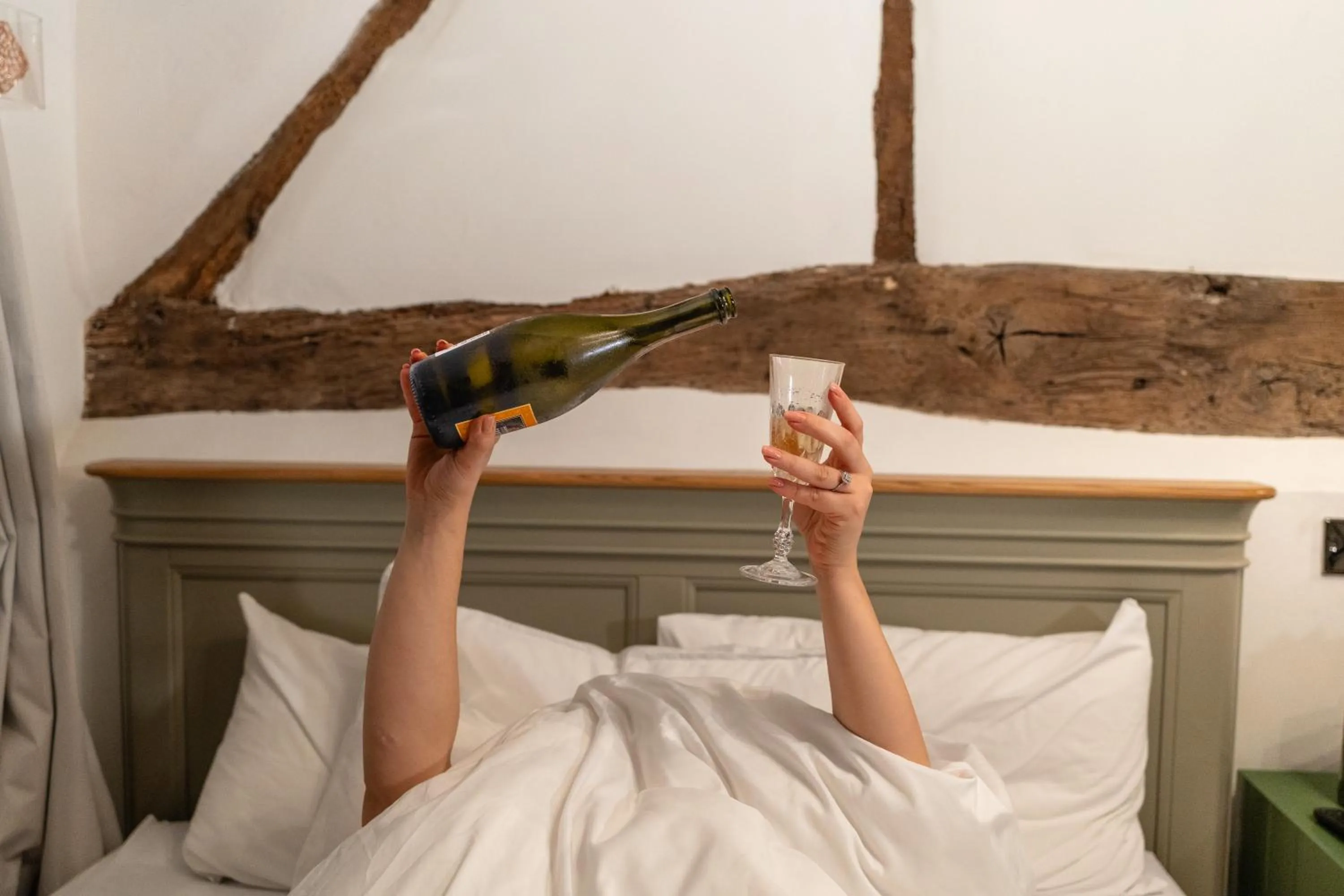 Food and drinks, Bed in Riize Boutique Hotel Worcester Self Check-in City Centre