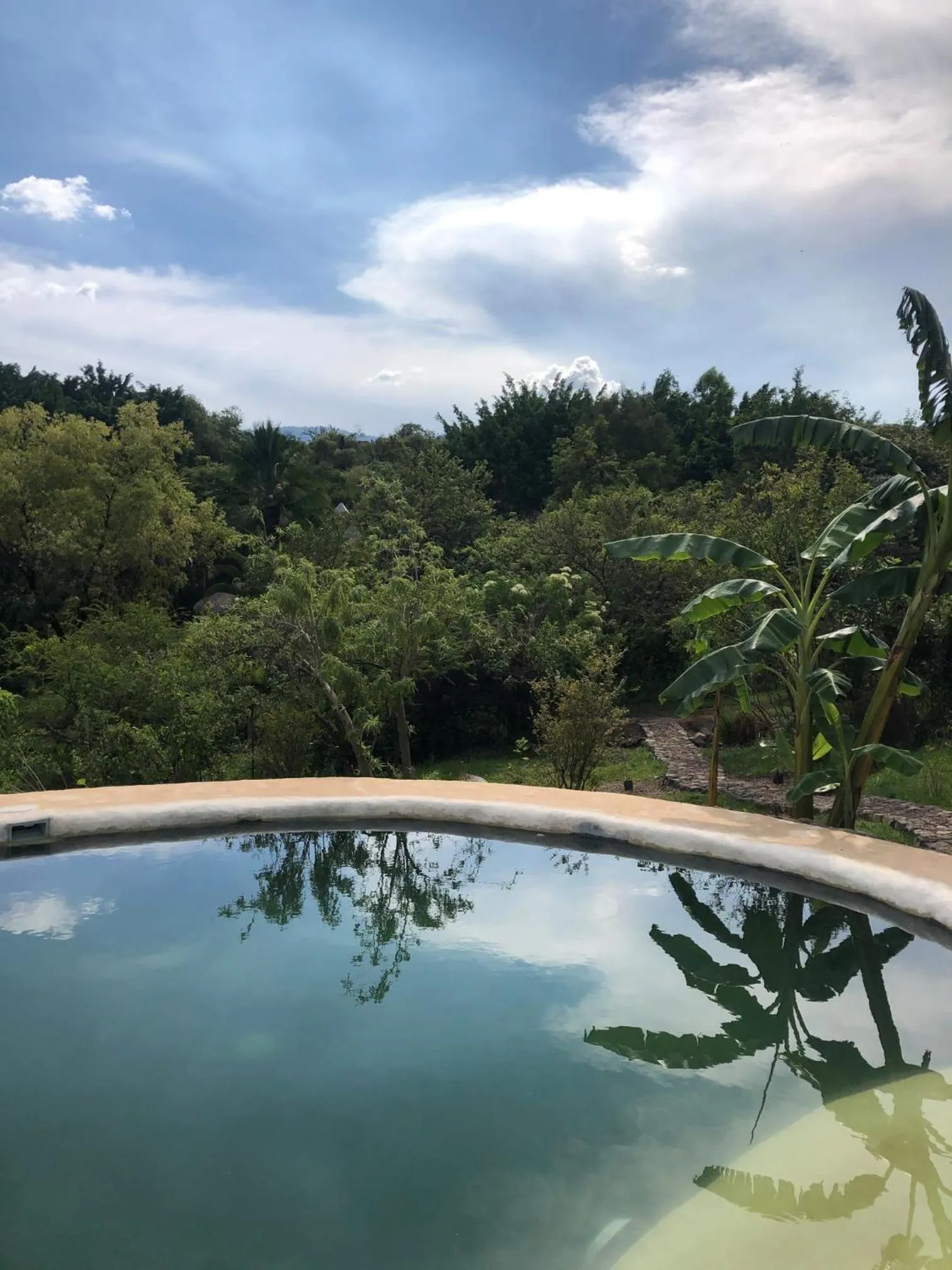 Swimming pool in Yolitia Wellness