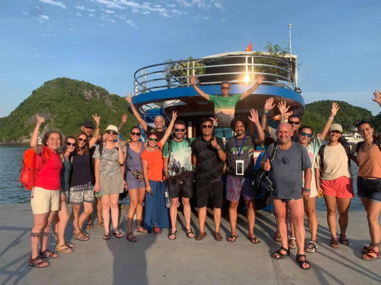 People in Calet Hotel