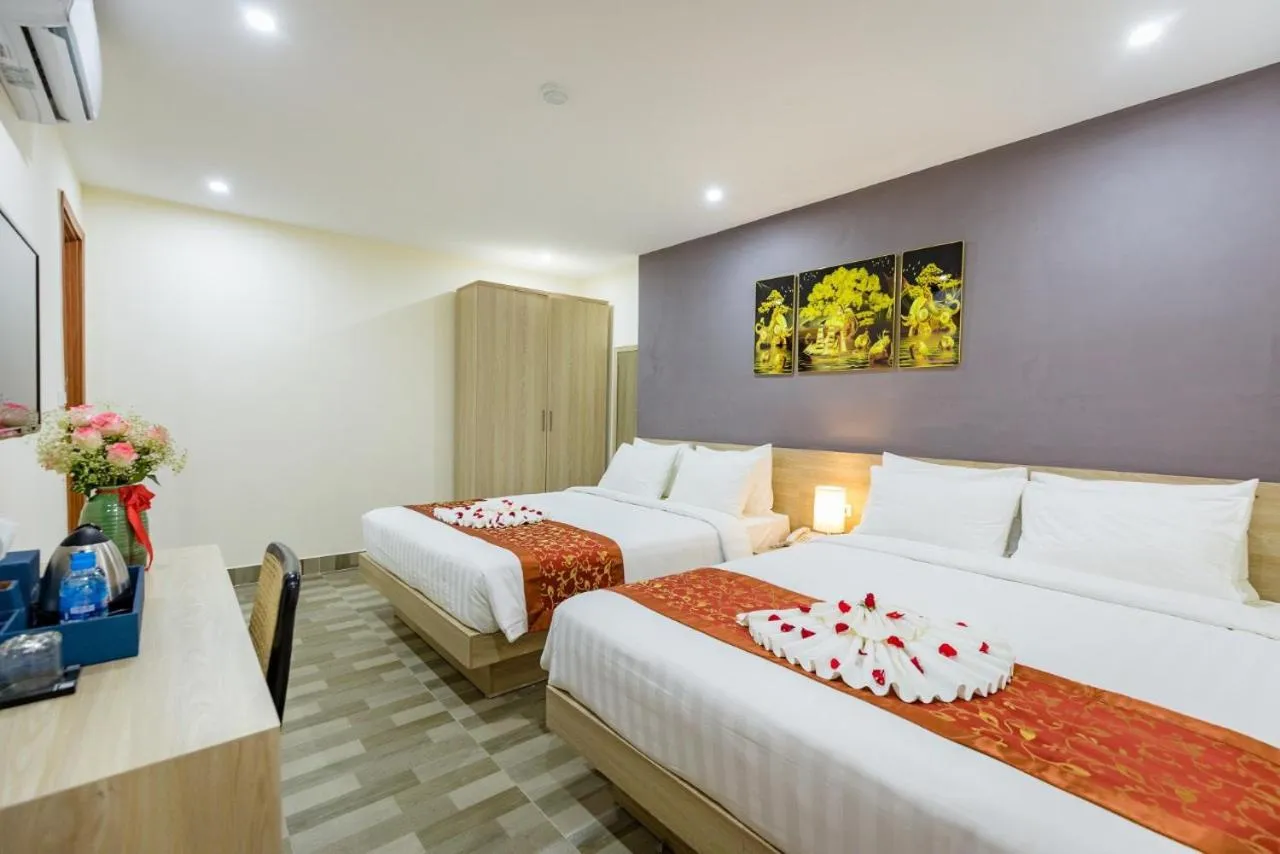 Bed in Calet Hotel