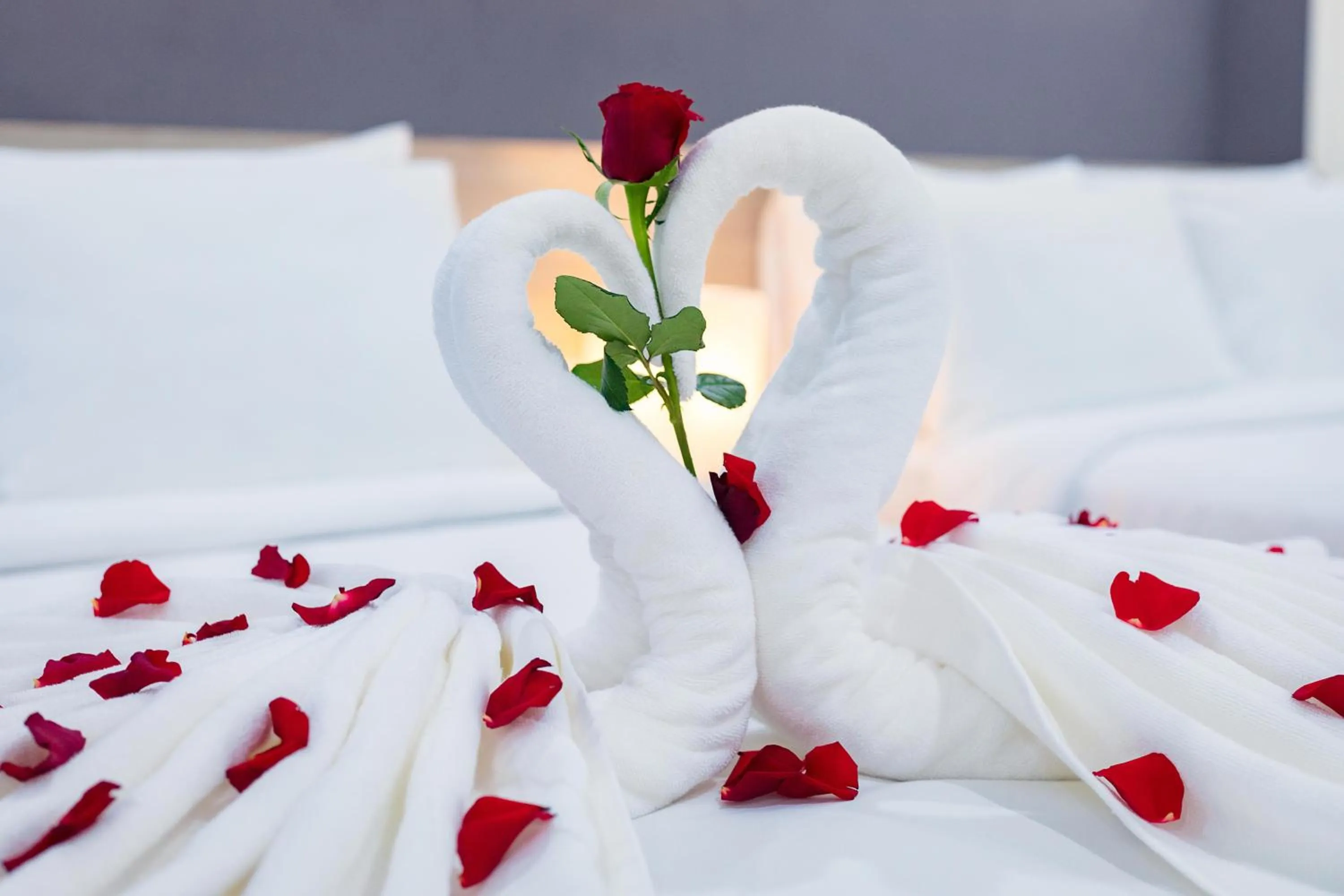 Decorative detail, Bed in Calet Hotel