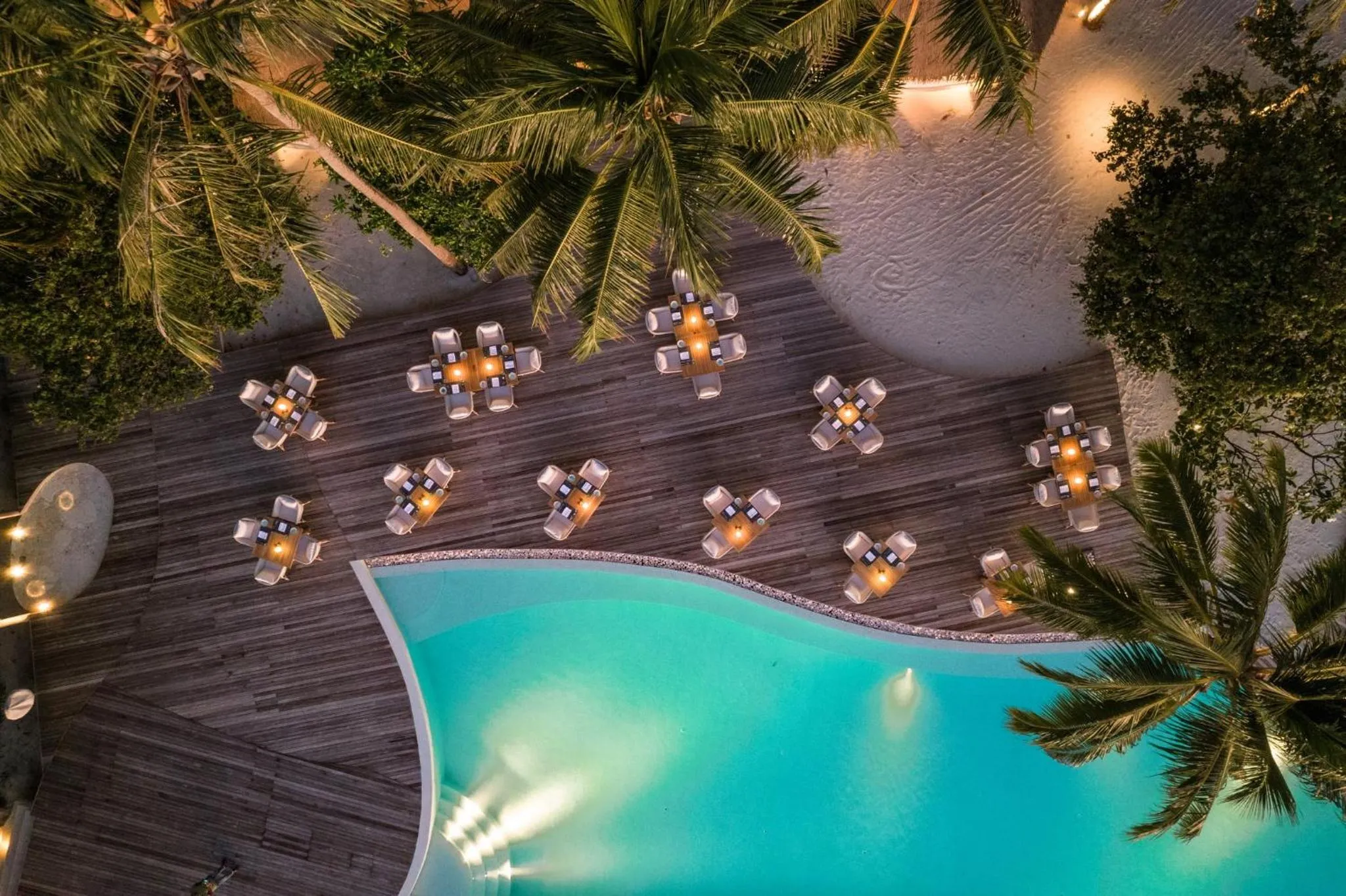 Restaurant/places to eat in COMO Maalifushi