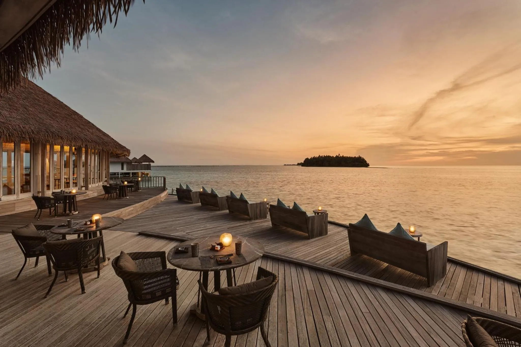 Swimming pool in COMO Maalifushi