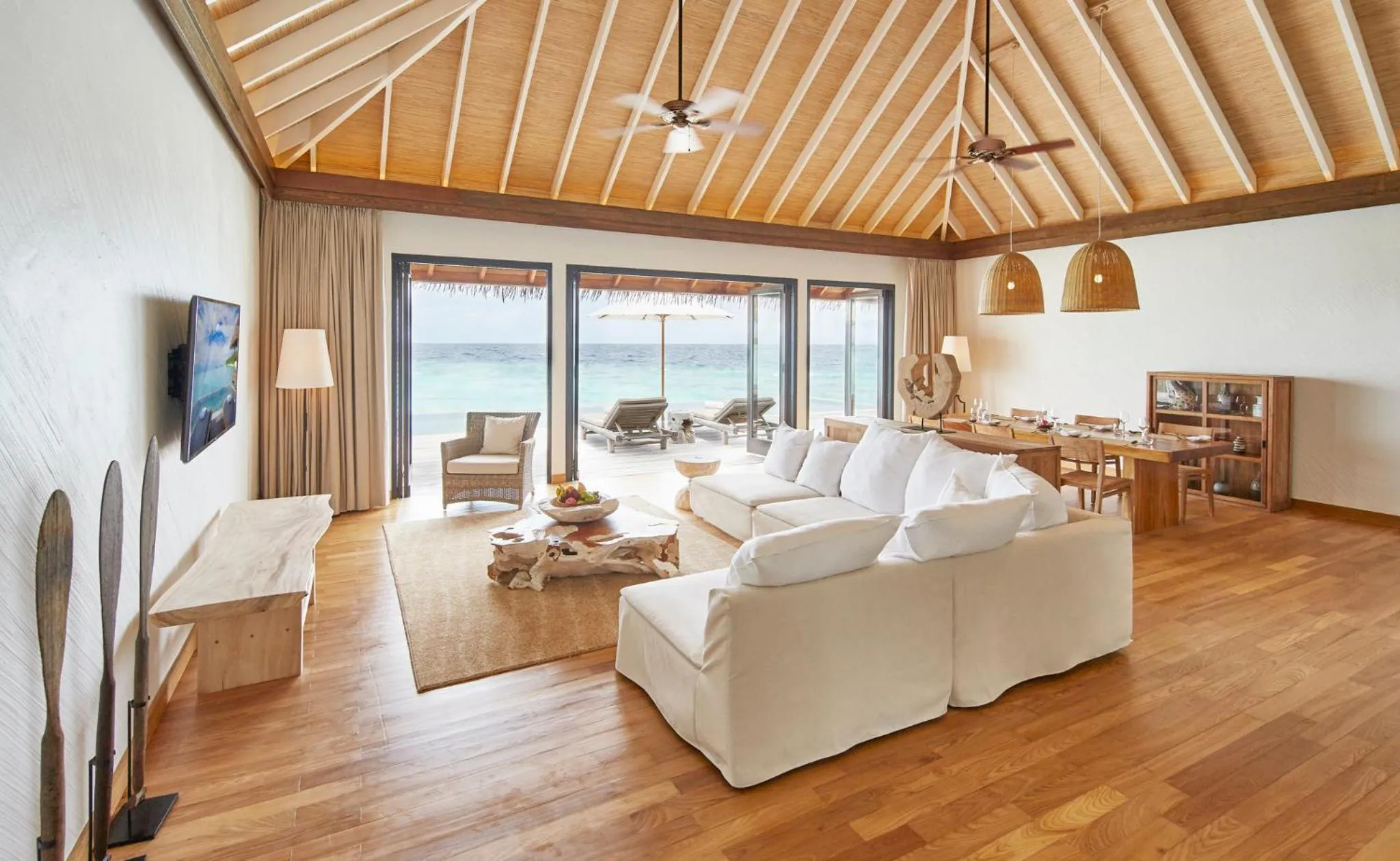 Photo of the whole room in COMO Maalifushi