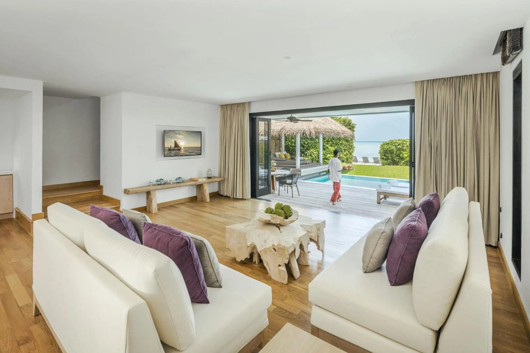 Photo of the whole room in COMO Maalifushi