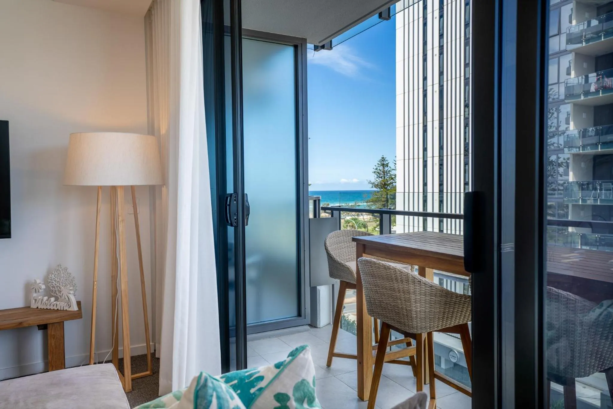 View (from property/room) in X Kirra Apartments