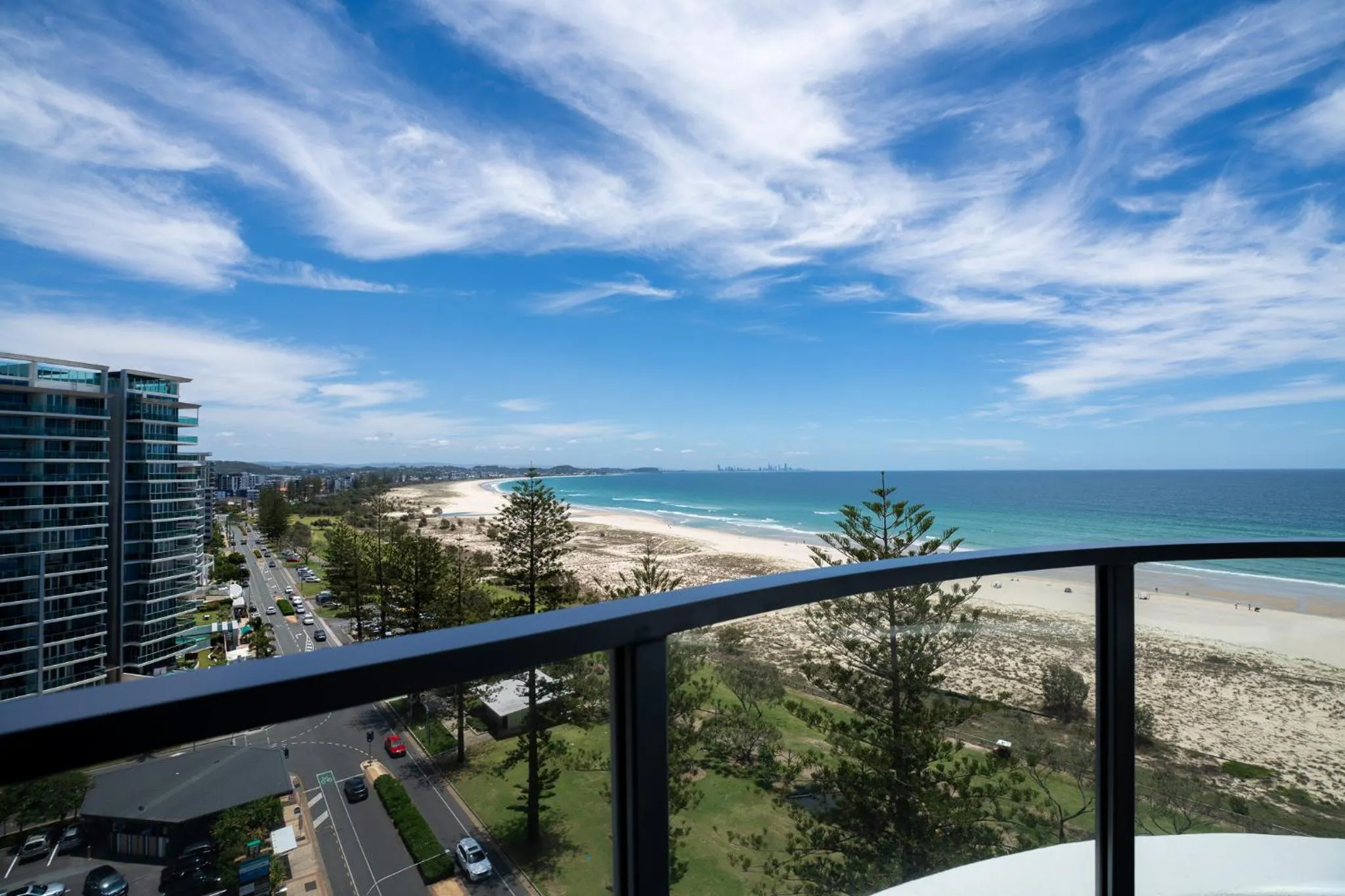 Patio in X Kirra Apartments