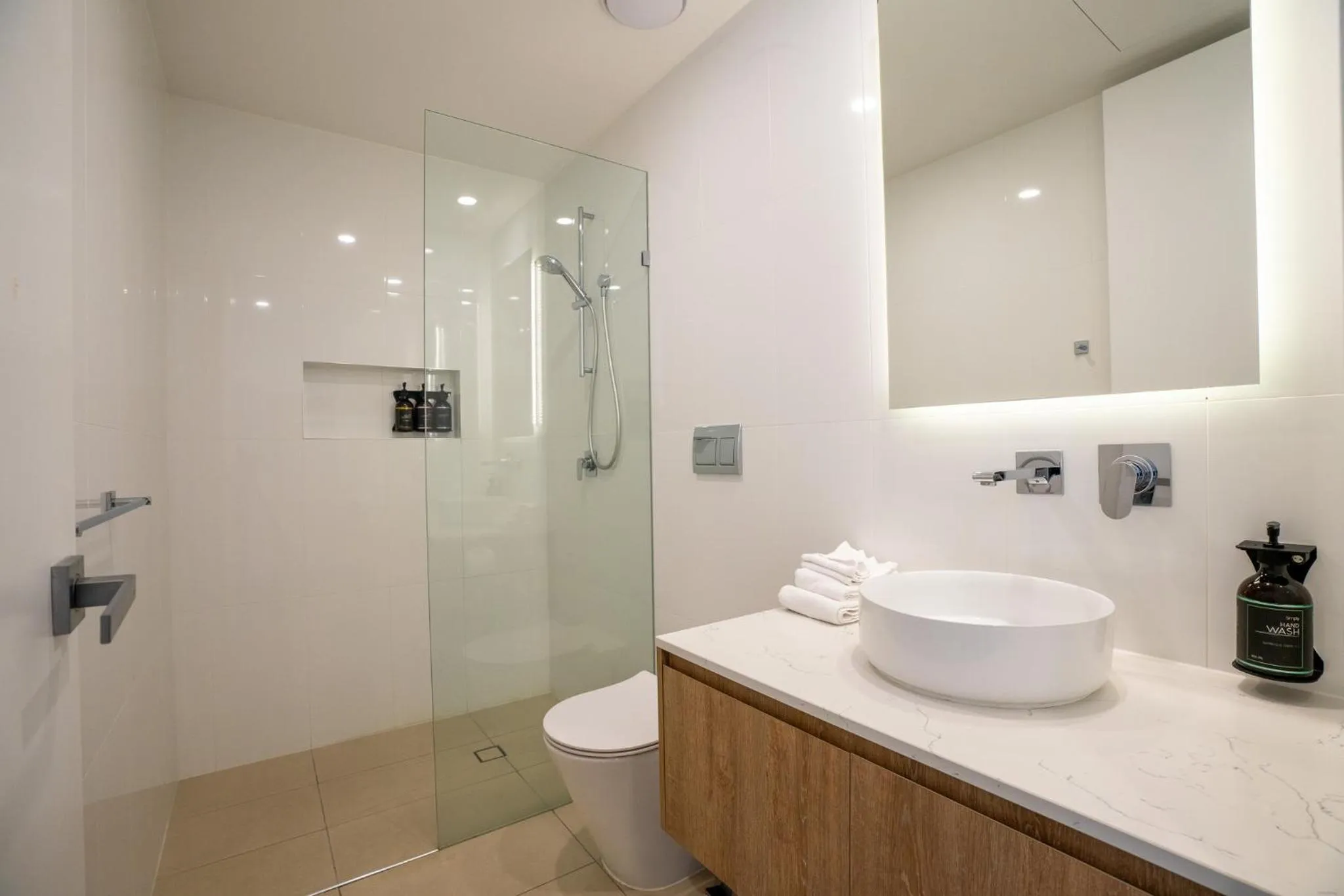 Bathroom in X Kirra Apartments