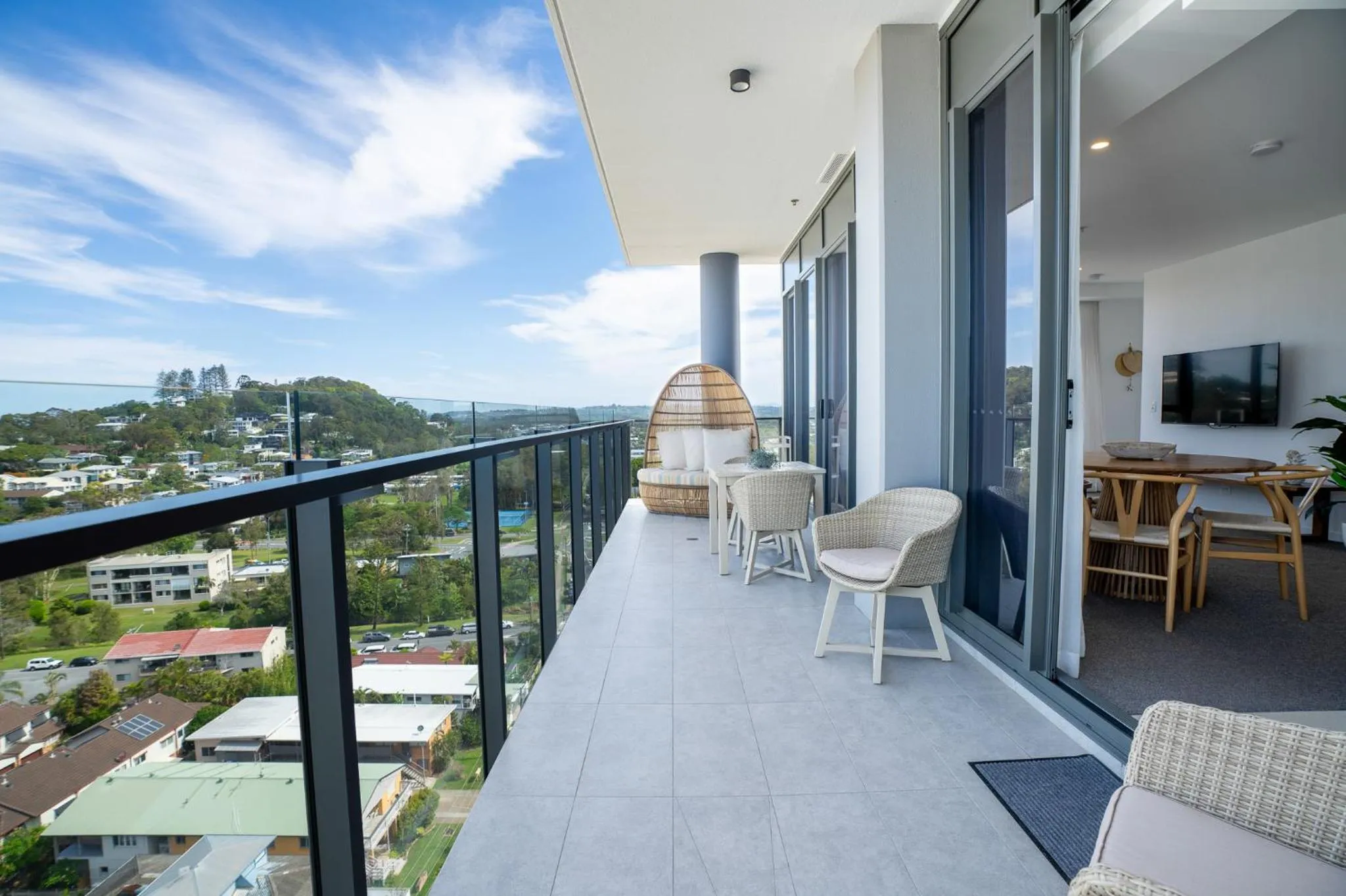 View (from property/room) in X Kirra Apartments