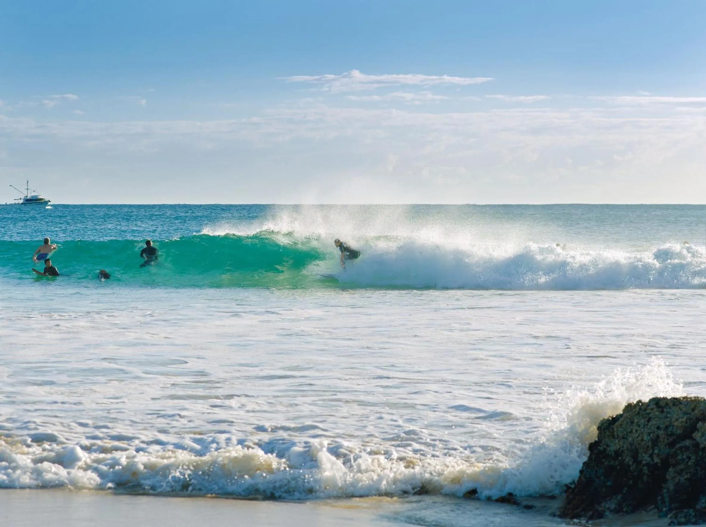 Beach in X Kirra Apartments