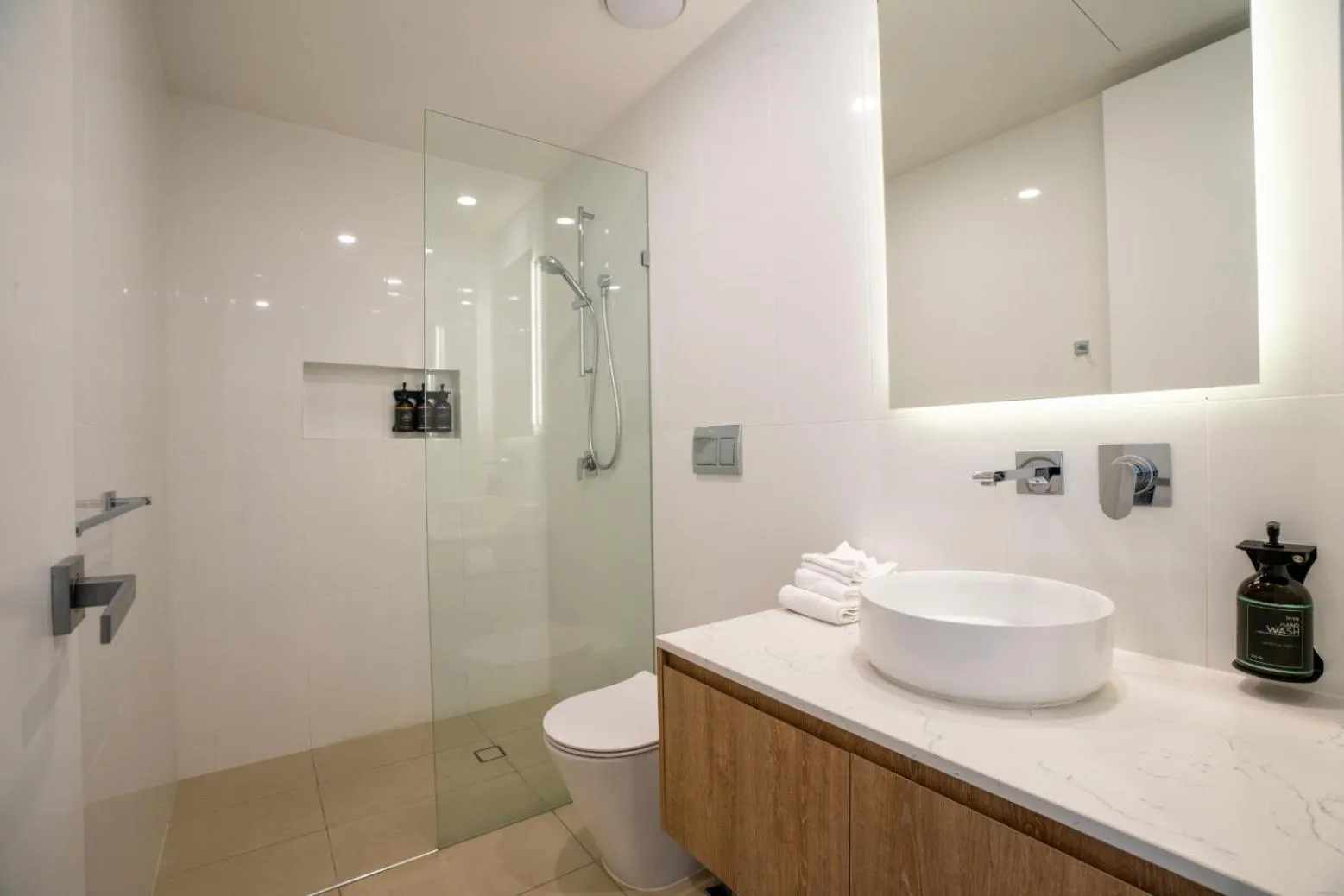 Bathroom in X Kirra Apartments