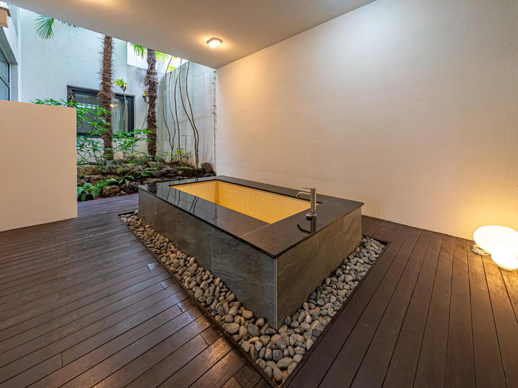 Seating area in Velum Resort