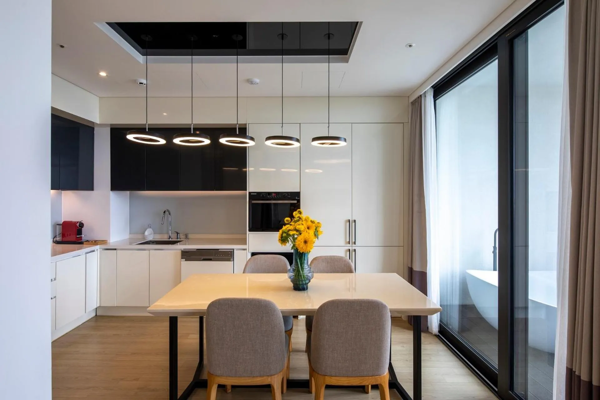 kitchen in Velum Resort