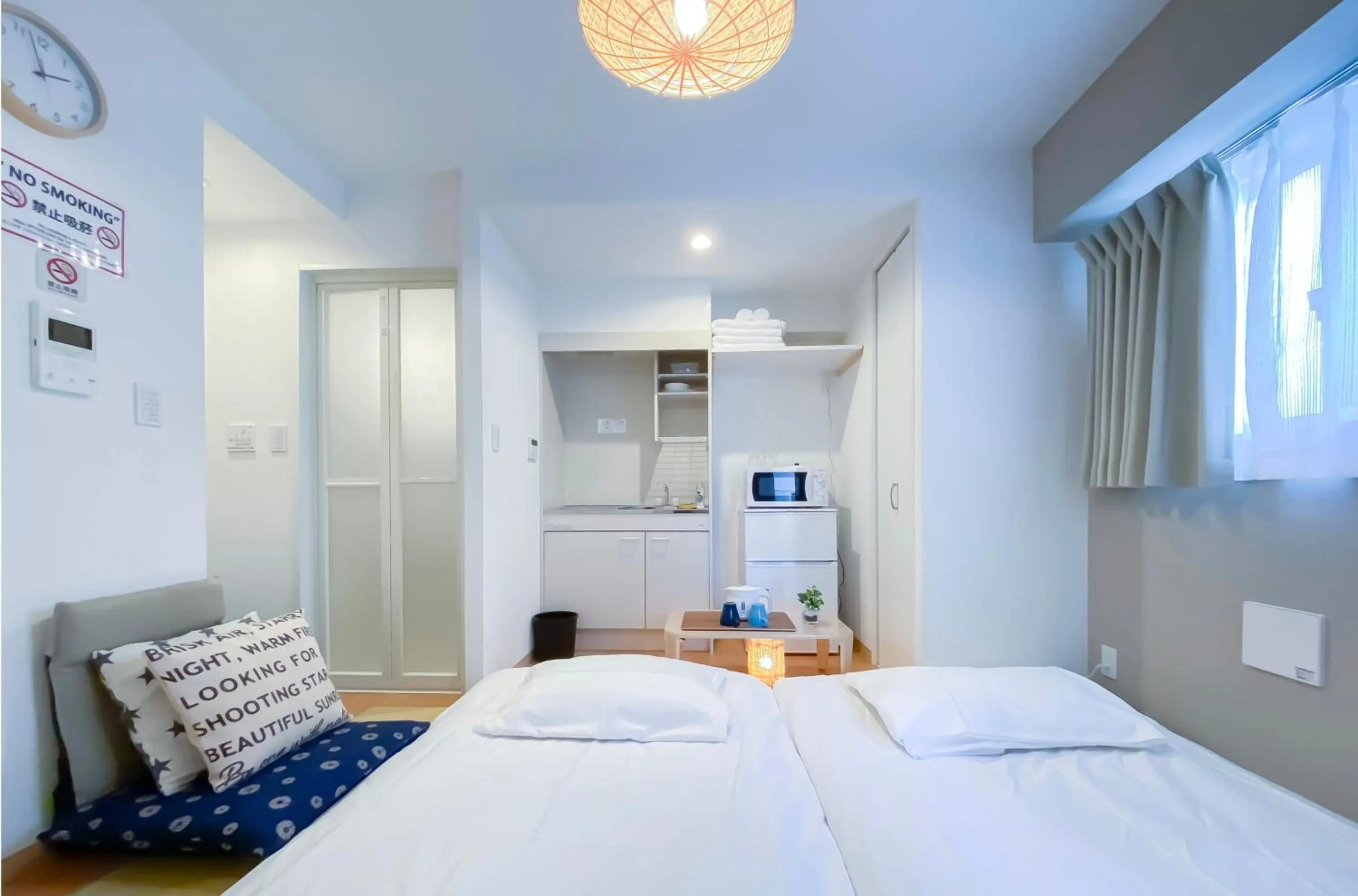 Bed in japan house asakusa