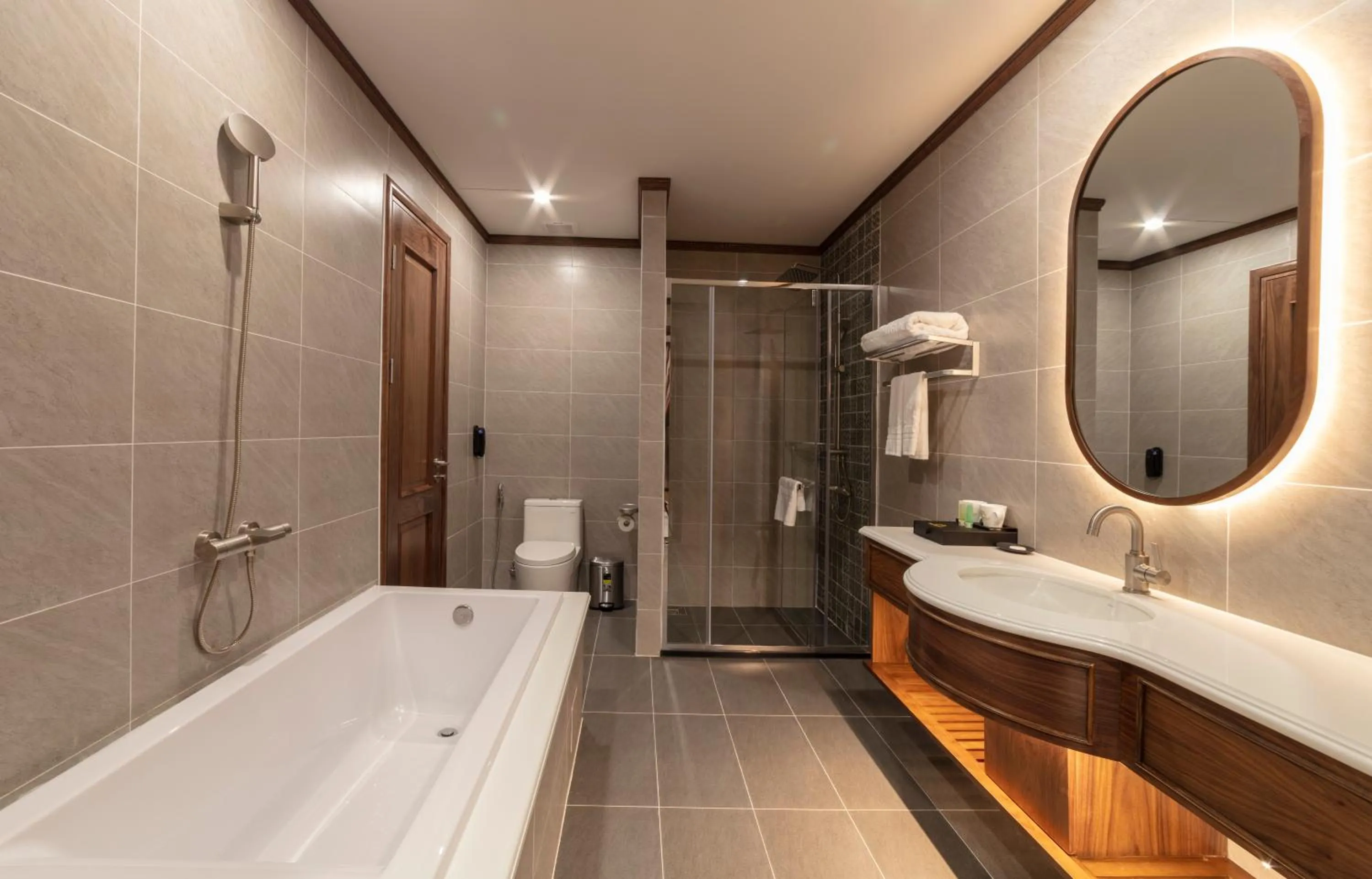 Bathroom in Marigold Hotel Dalat