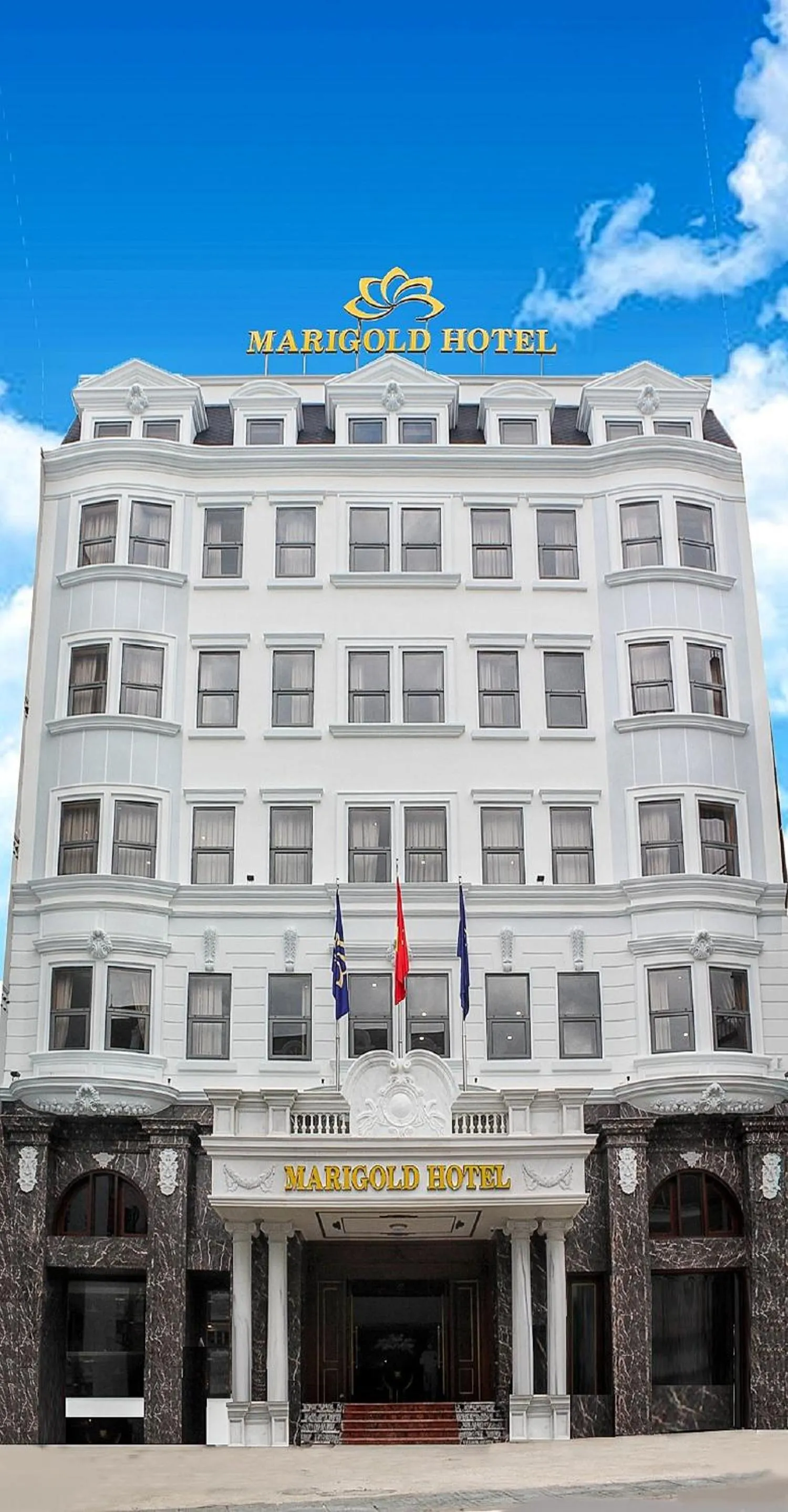 Property building in Marigold Hotel Dalat