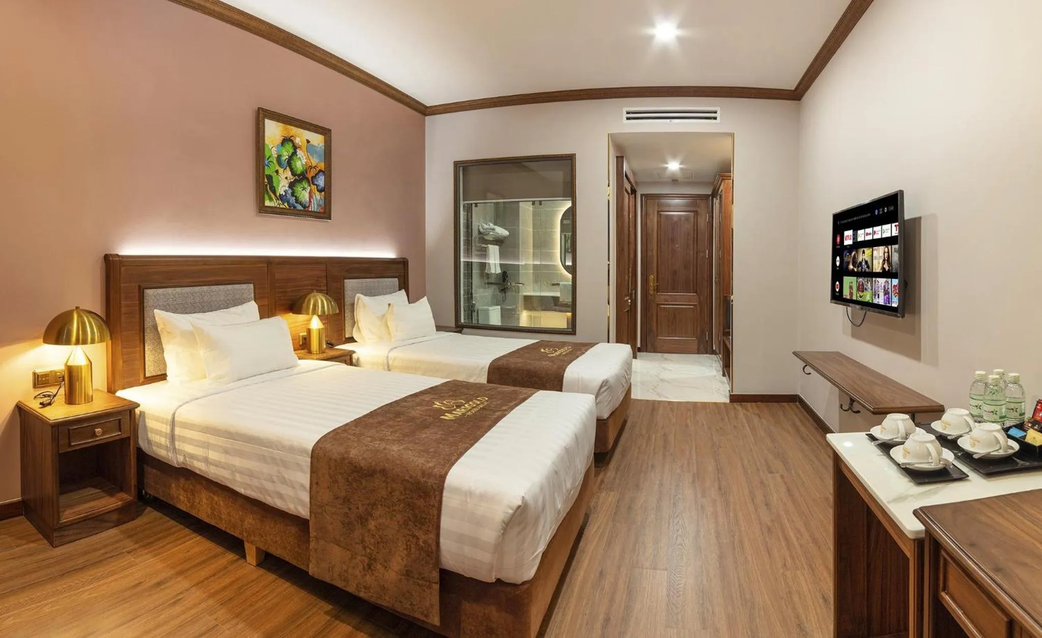 Bedroom, Bed in Marigold Hotel Dalat